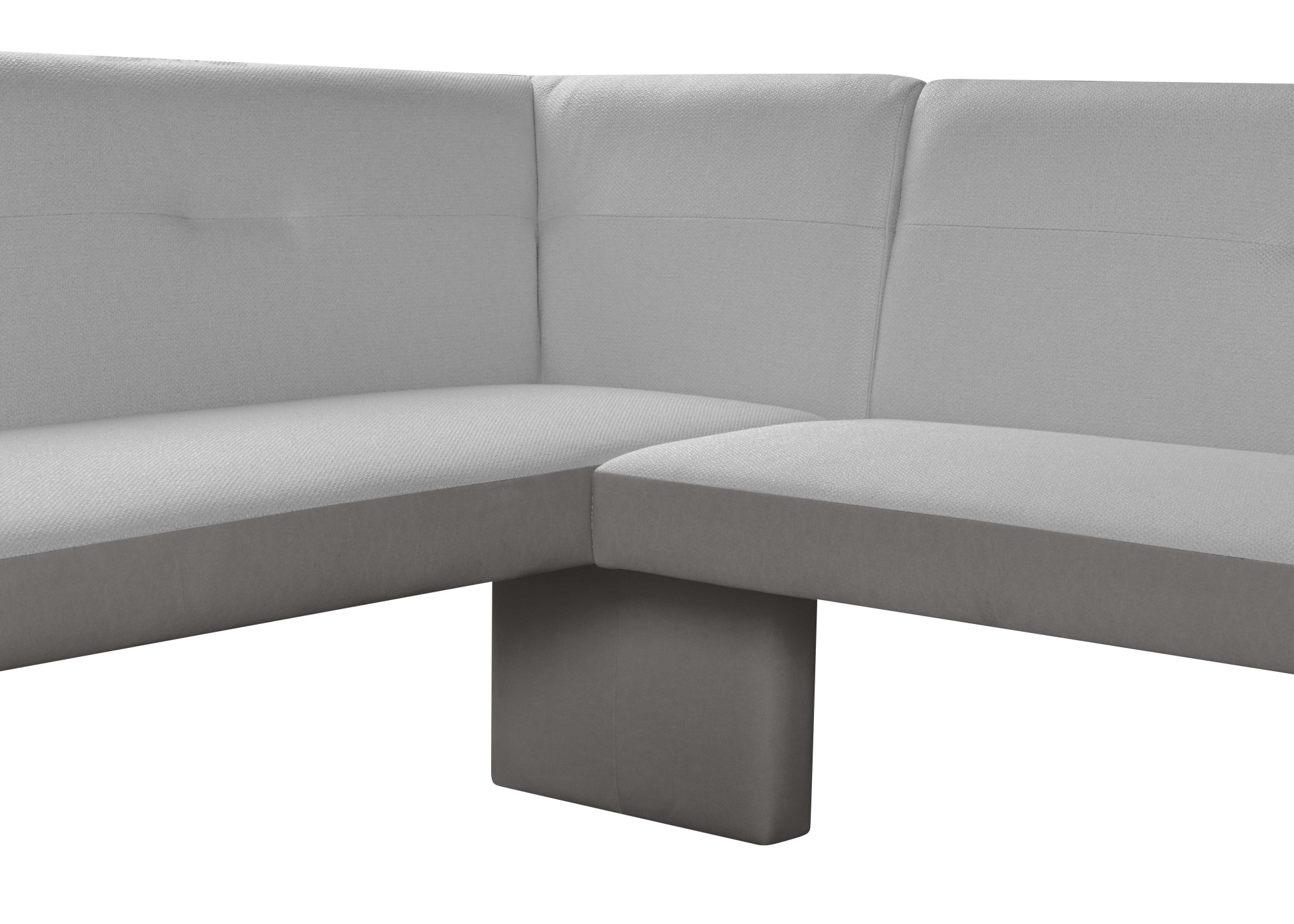 GOODproduct Eckbankgruppe »Bruna Essecke, Sitzgruppe, Eckbankgruppe, Küchenbankgruppe« Set, 4tlg, 4 tlg. tlg. Stuhl: 360° drehbar (Rückst.), 2-Stoff-Design. Wellenfederung Eckbank