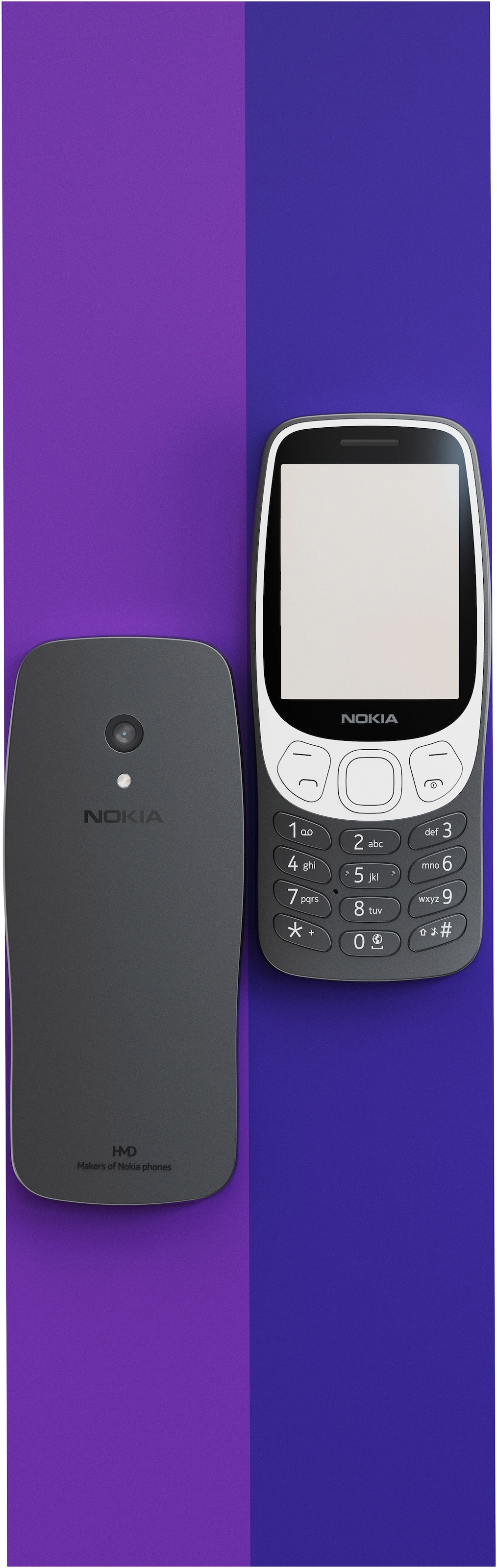 Nokia Handy »3210« grunge black