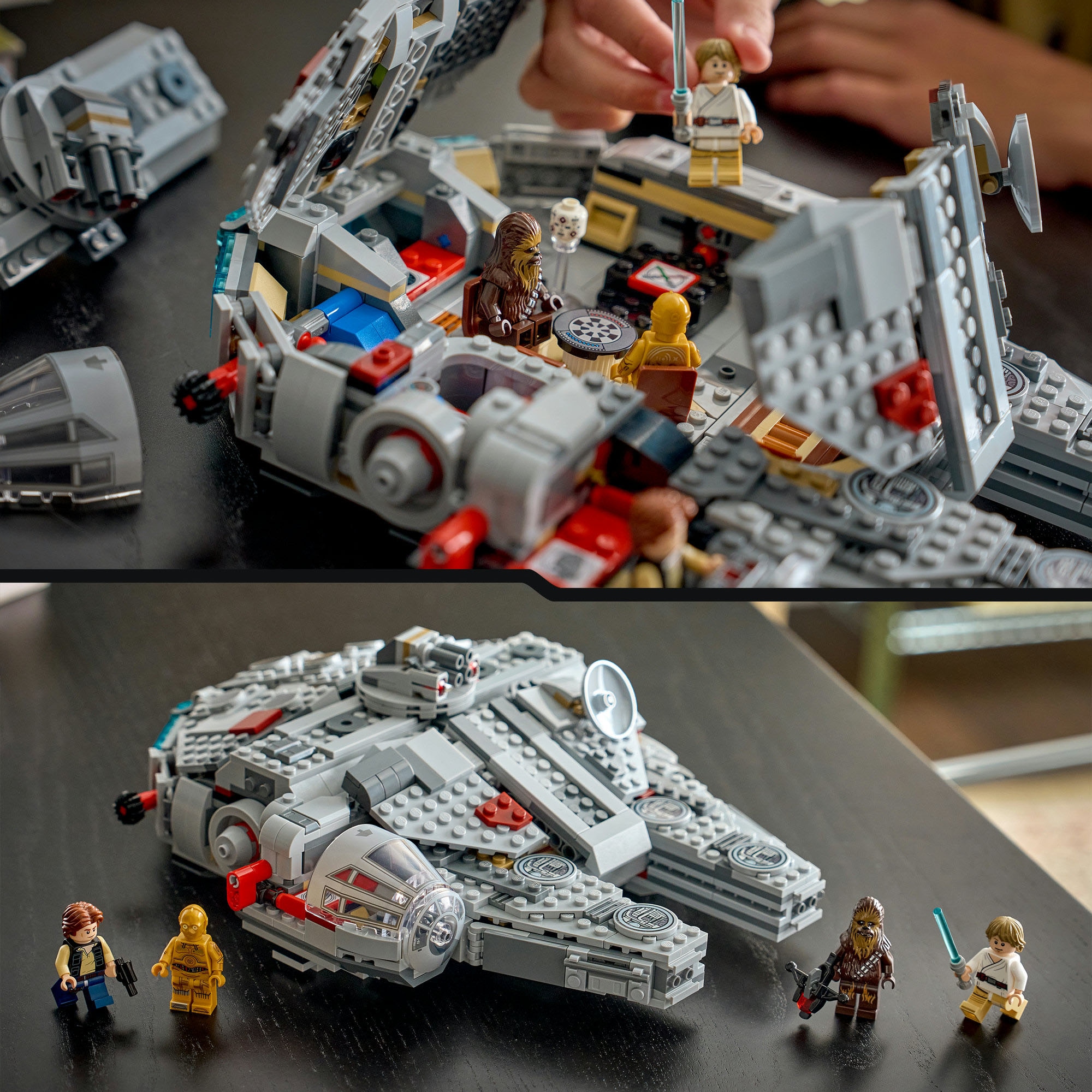 LEGO® Pions de construction »SMART Play: Millennium Falke (75426), LEGO Star Wars ™« Mit SMART Brick kombatibel (nicht im Lieferumfang enthalten)