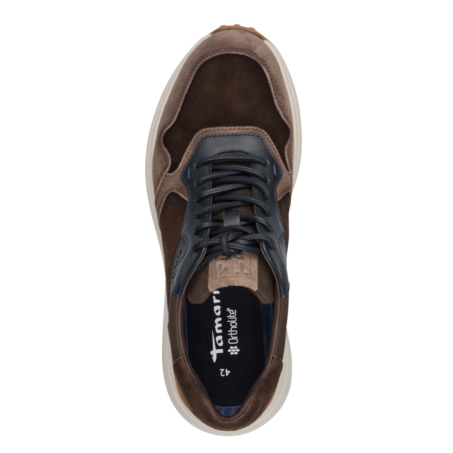 Tamaris Sneaker  Halbschuh, Schnürschuh, Freizeitschuh mit Kontrastbesatz, für Herren