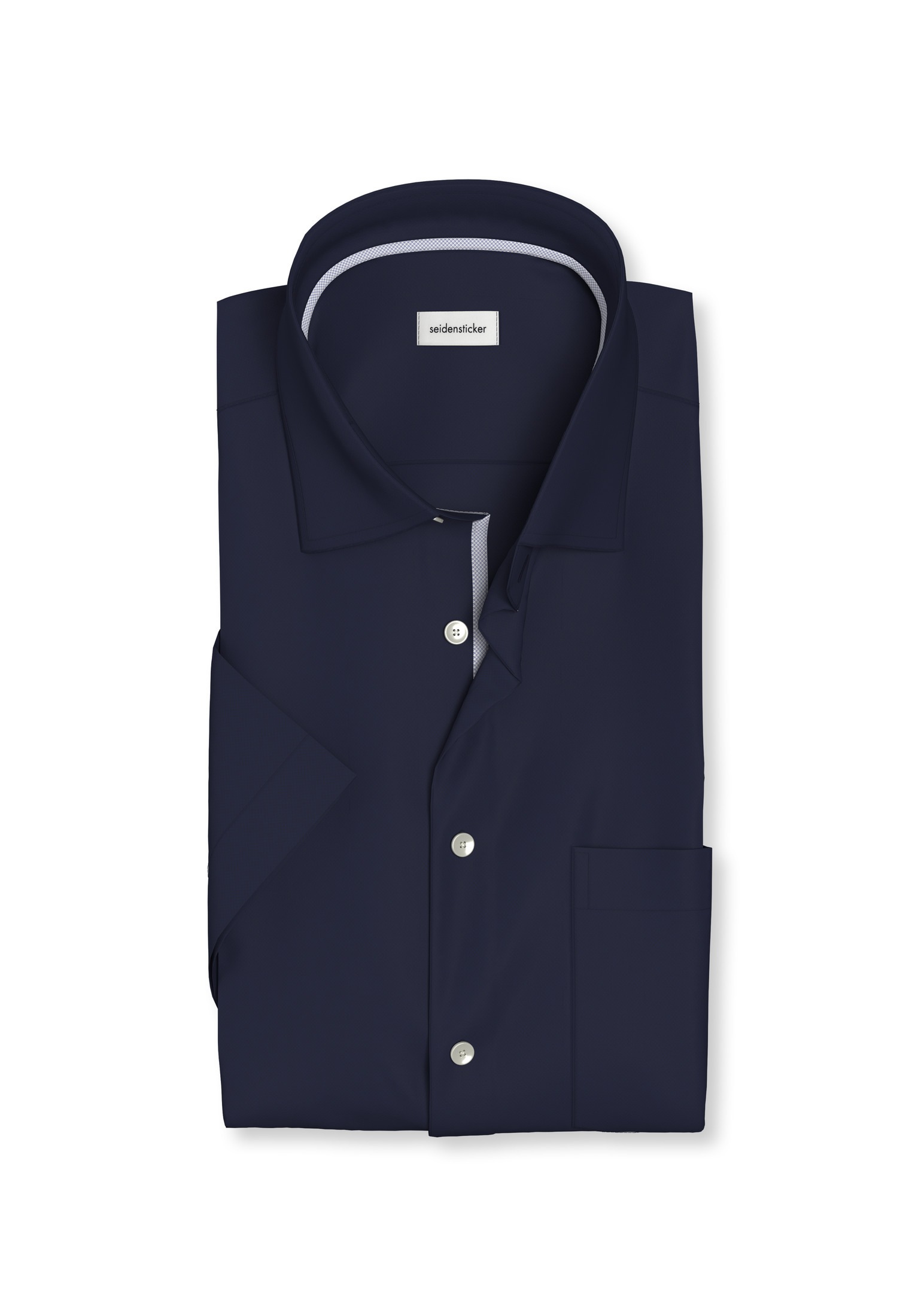 seidensticker Businesshemd »Regular«, Regular Kurzarm Kentkragen Uni
