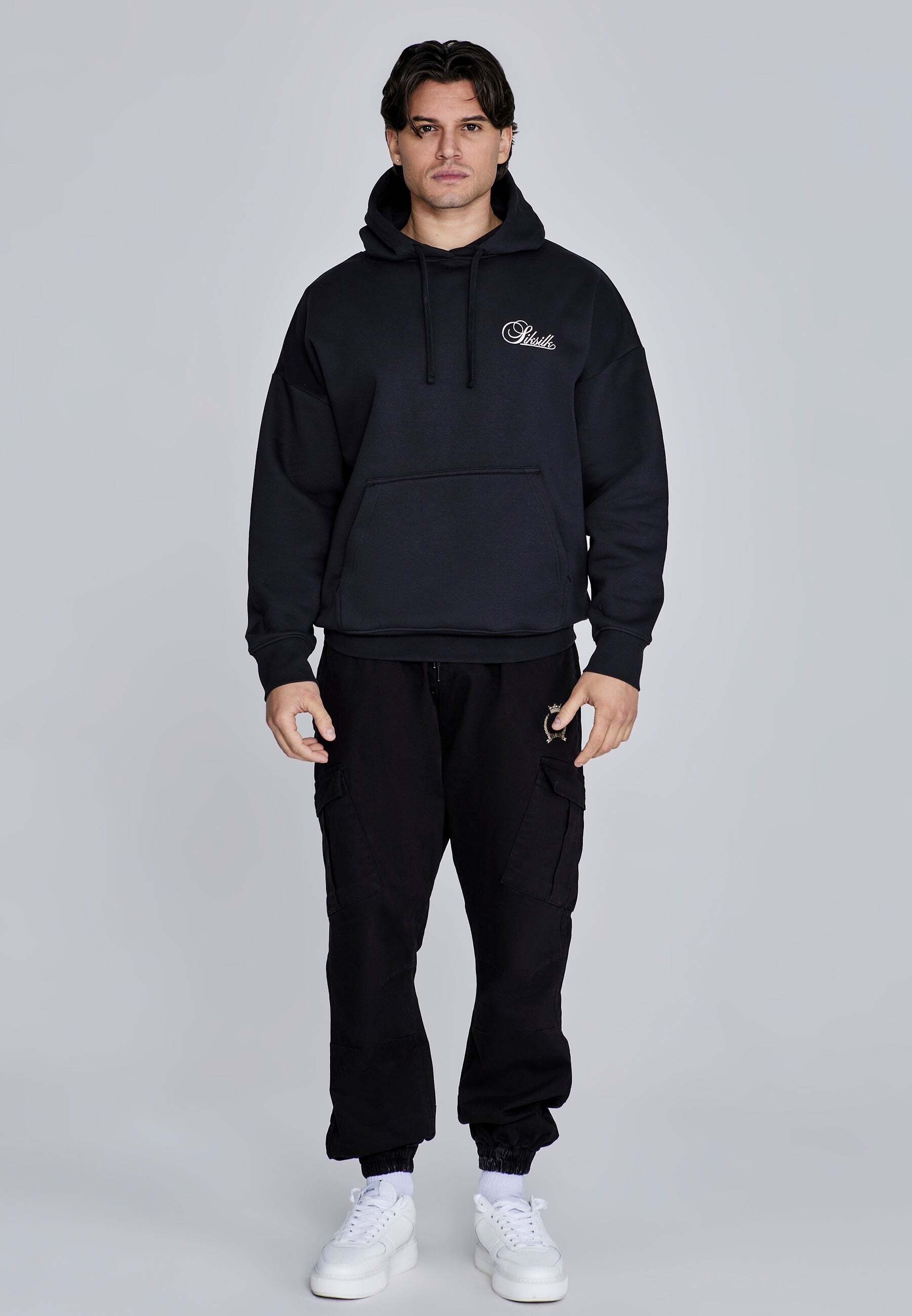 Siksilk Pantalon cargo »Siksilk Cargohose Slim Fit Cargos«