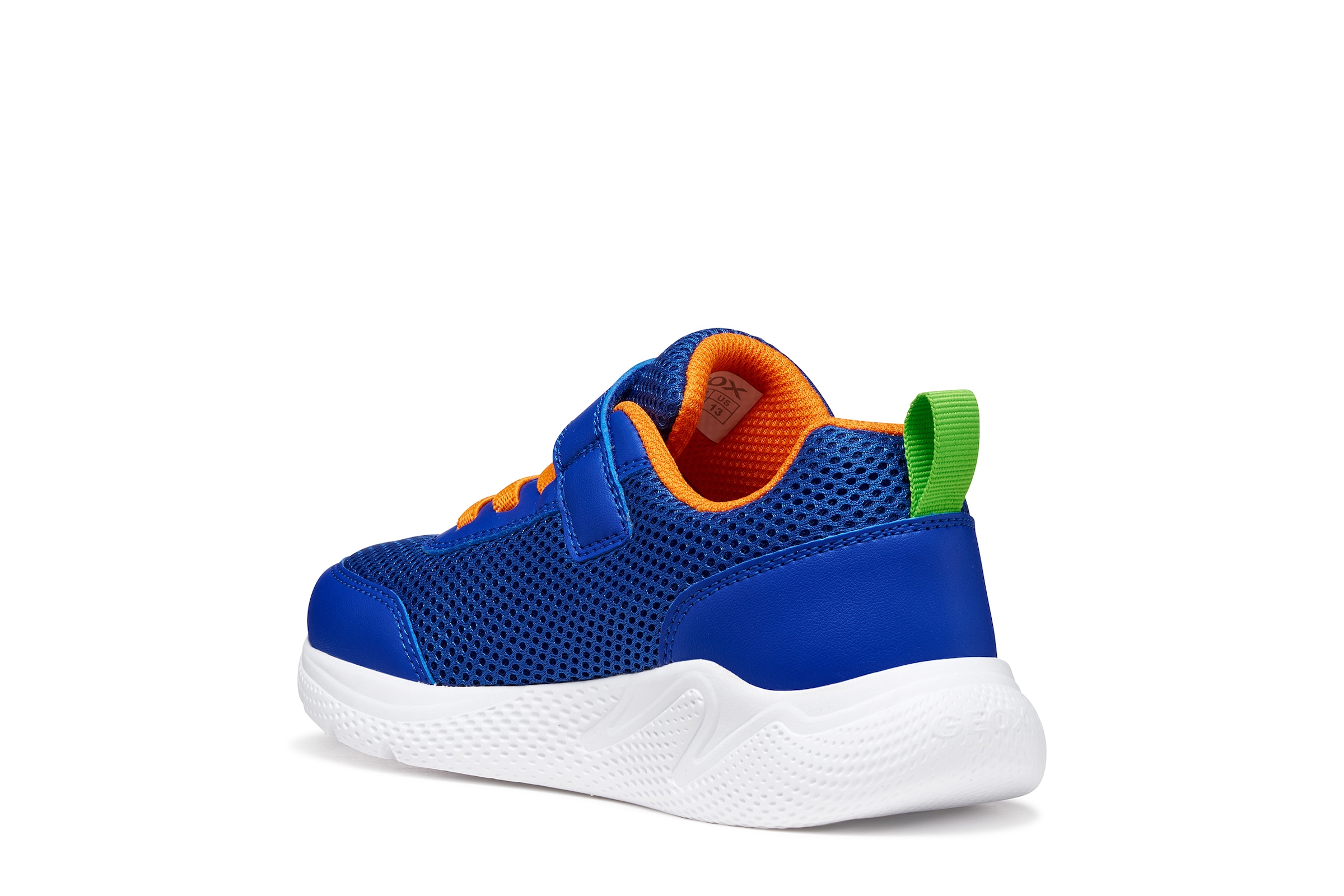 Geox Sneakers »J SPRINTYE BOY«  Chaussure basse avec garnitures colorées, gabarit de taille à télécharger
