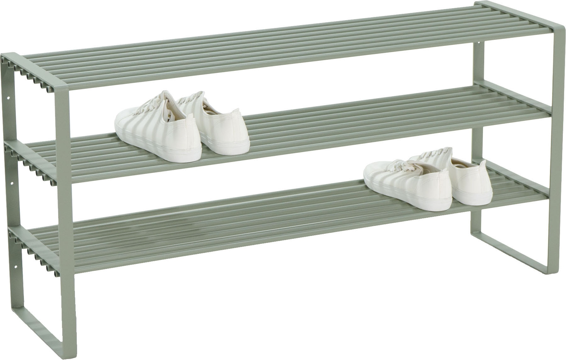 Spinder Design Étagère à chaussures »REX SR 2« 1 cuis tlg. Étagère en acier, largeur au choix 70 cm ou 100 cm