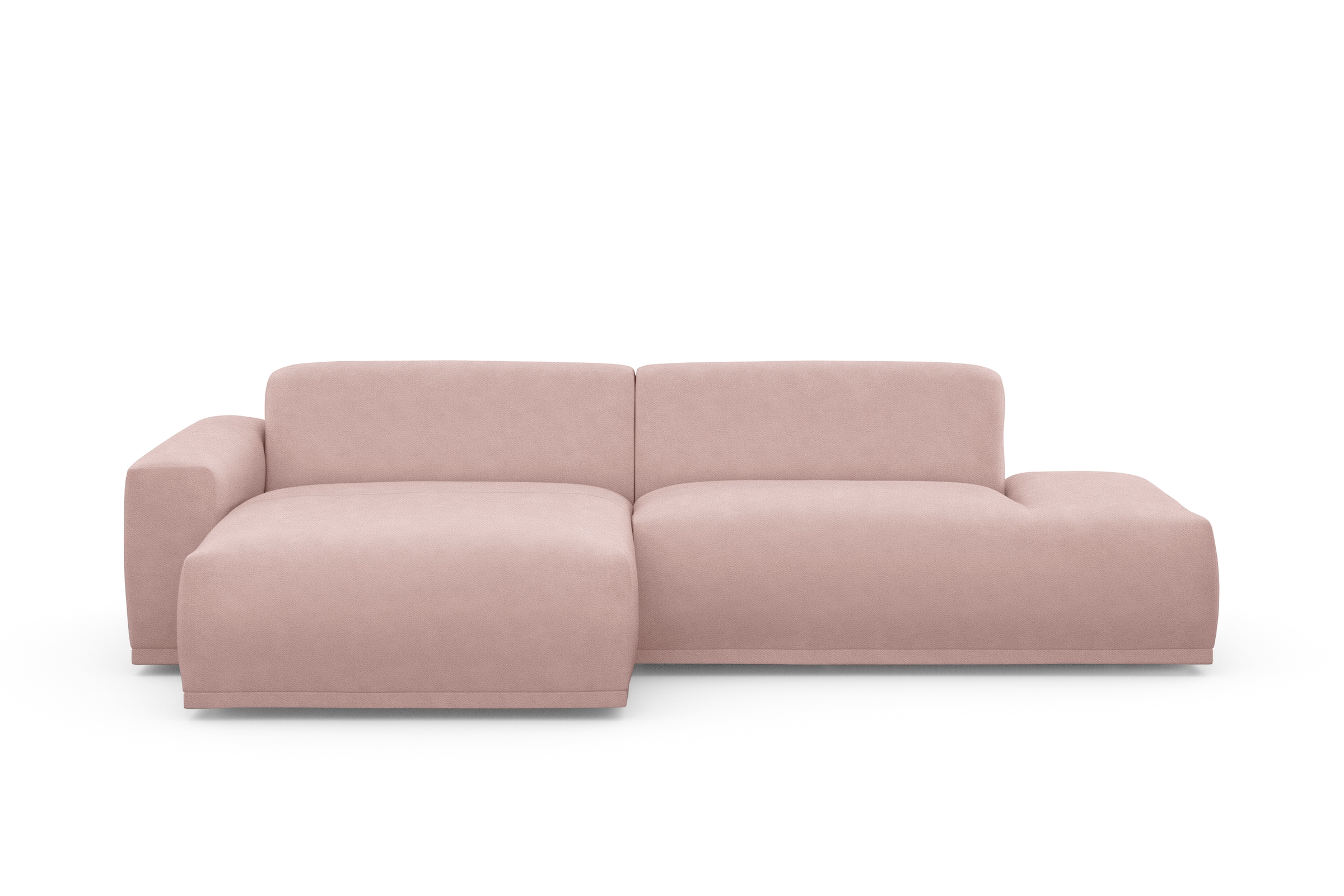 TRENDMANUFAKTUR Canapé d'angle »Braga, mit hochwertigem Kaltschaum, L-Form, Japandi-Design« 40 : canapé moderne, sofa avec grand confort d'assise, 275/72/160 cm (L/H/P)