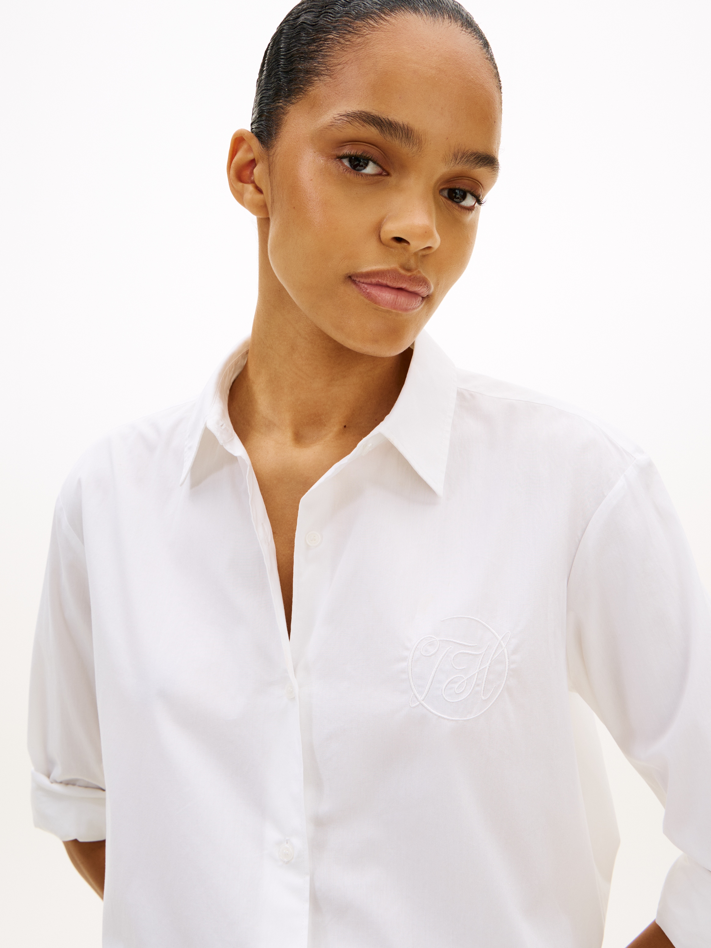 Tommy Hilfiger Blouse chemise »COTTON EASY SHIRT«
