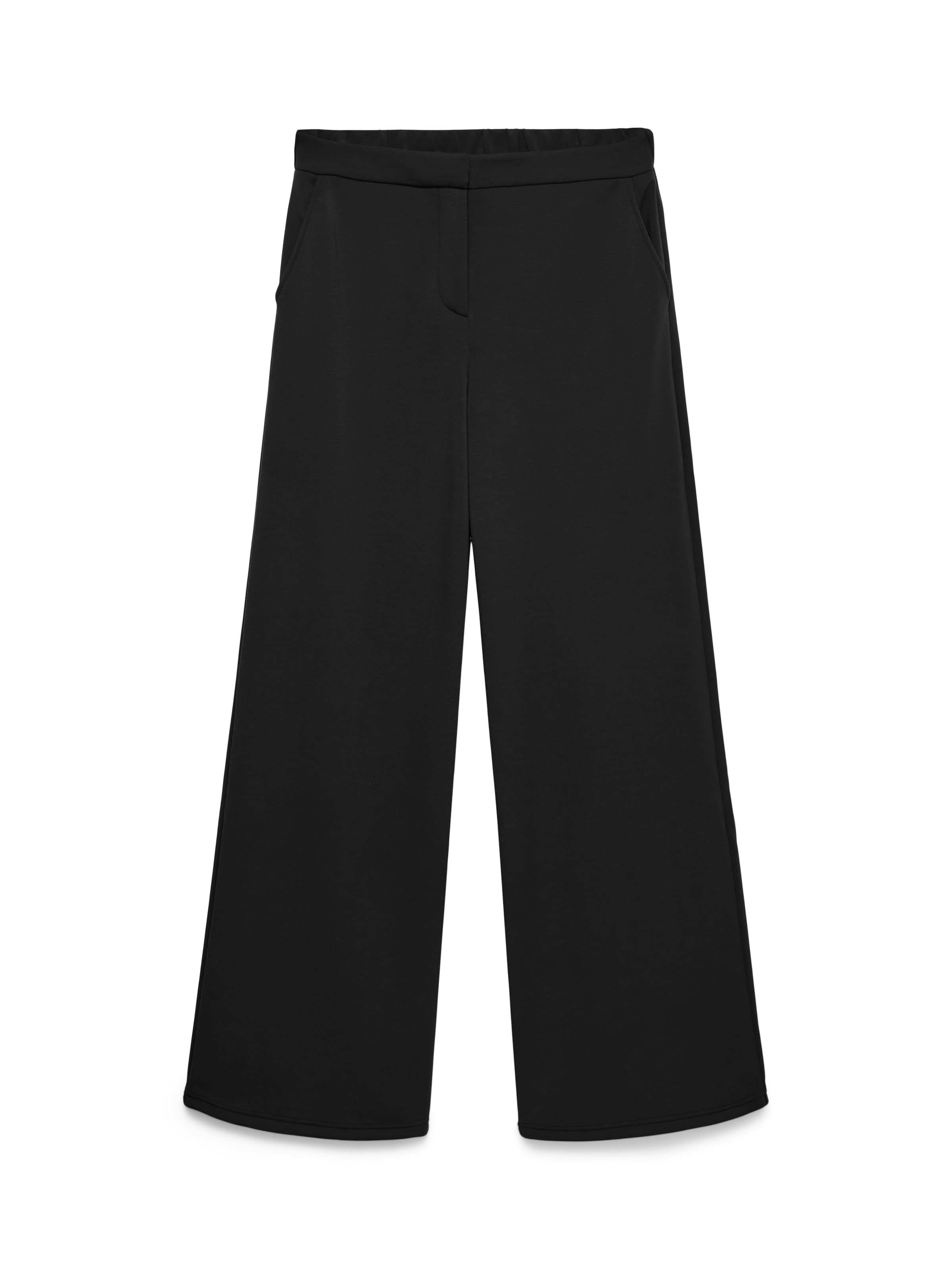 Vero Moda Pantalon de costume »VMBELLIS MW WIDE PANT NOOS«  Mélange de matériaux, coupe large