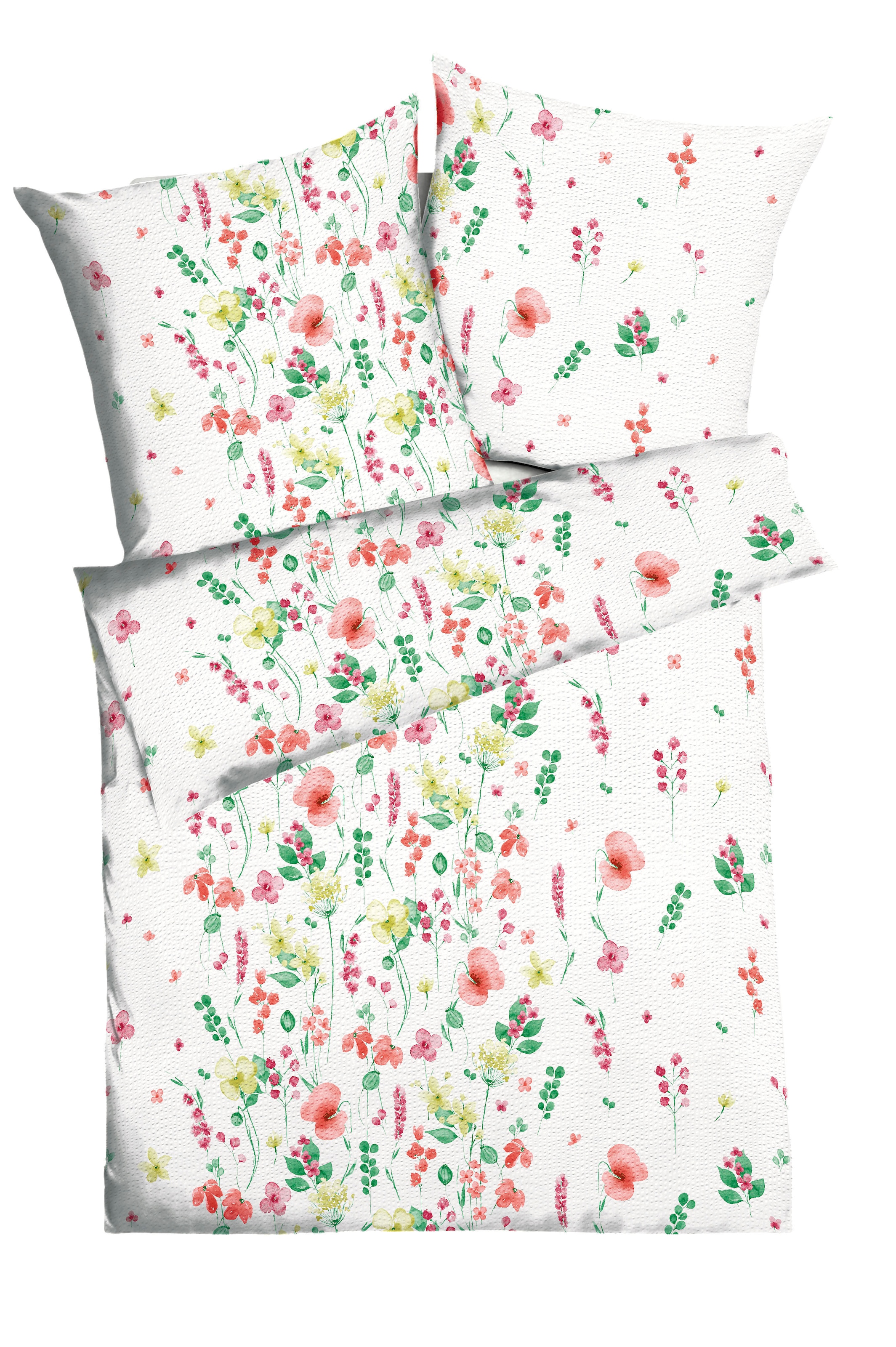 Kaeppel Linge de lit »Bijoux« 2 cuis Avec fleurs