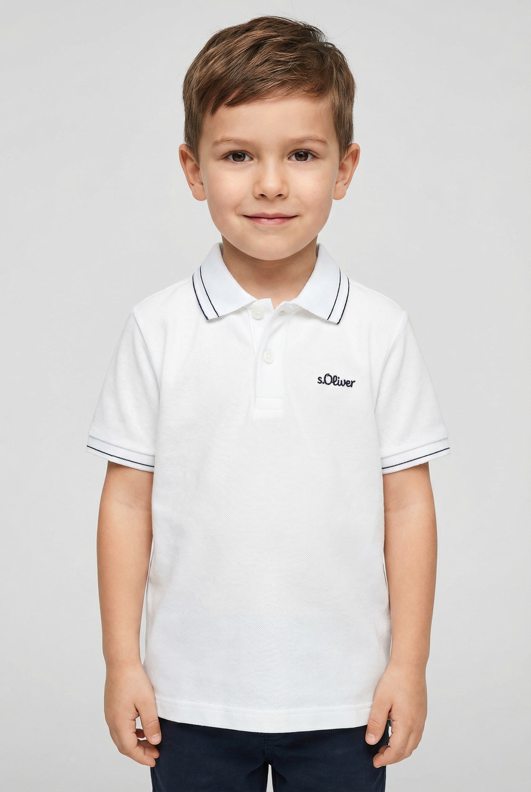 s.Oliver Junior Poloshirt mit Logo-Stickerei, für Boys