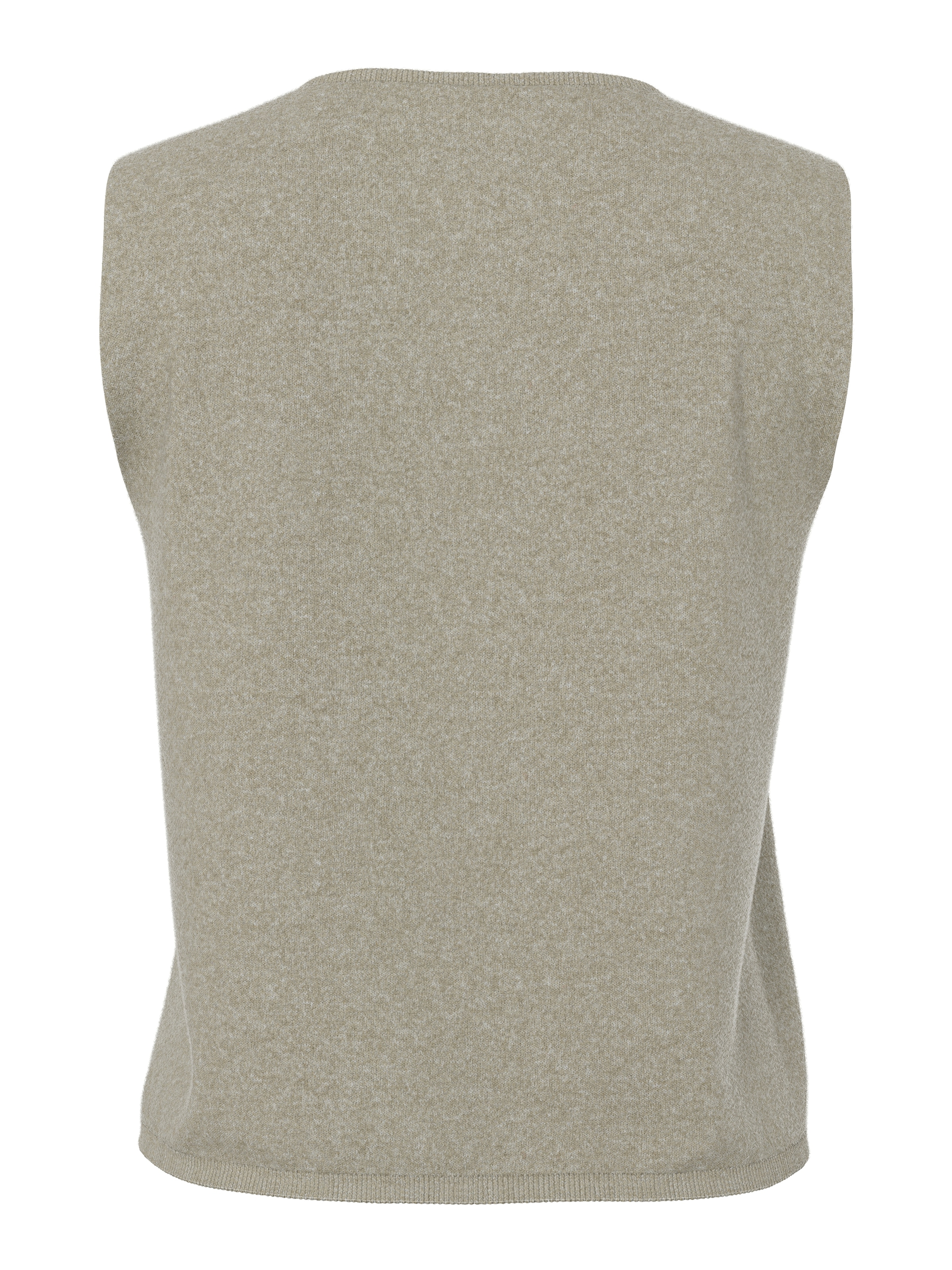 pieces Gilet tricoté »PCBREE SL TIE KNIT VEST NOOS BC« mit Bindeband