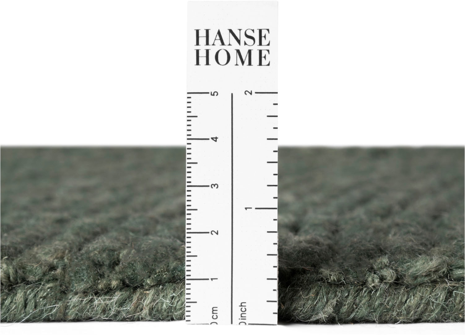 HANSE Home Wollteppich »Calmio , auch als Läufer und in rund« rechteckig 18 mm Höhe Handgetuftet, Wolle, Natur, Wohnzimmer, Schlafzimmer, Skandi, Hygge