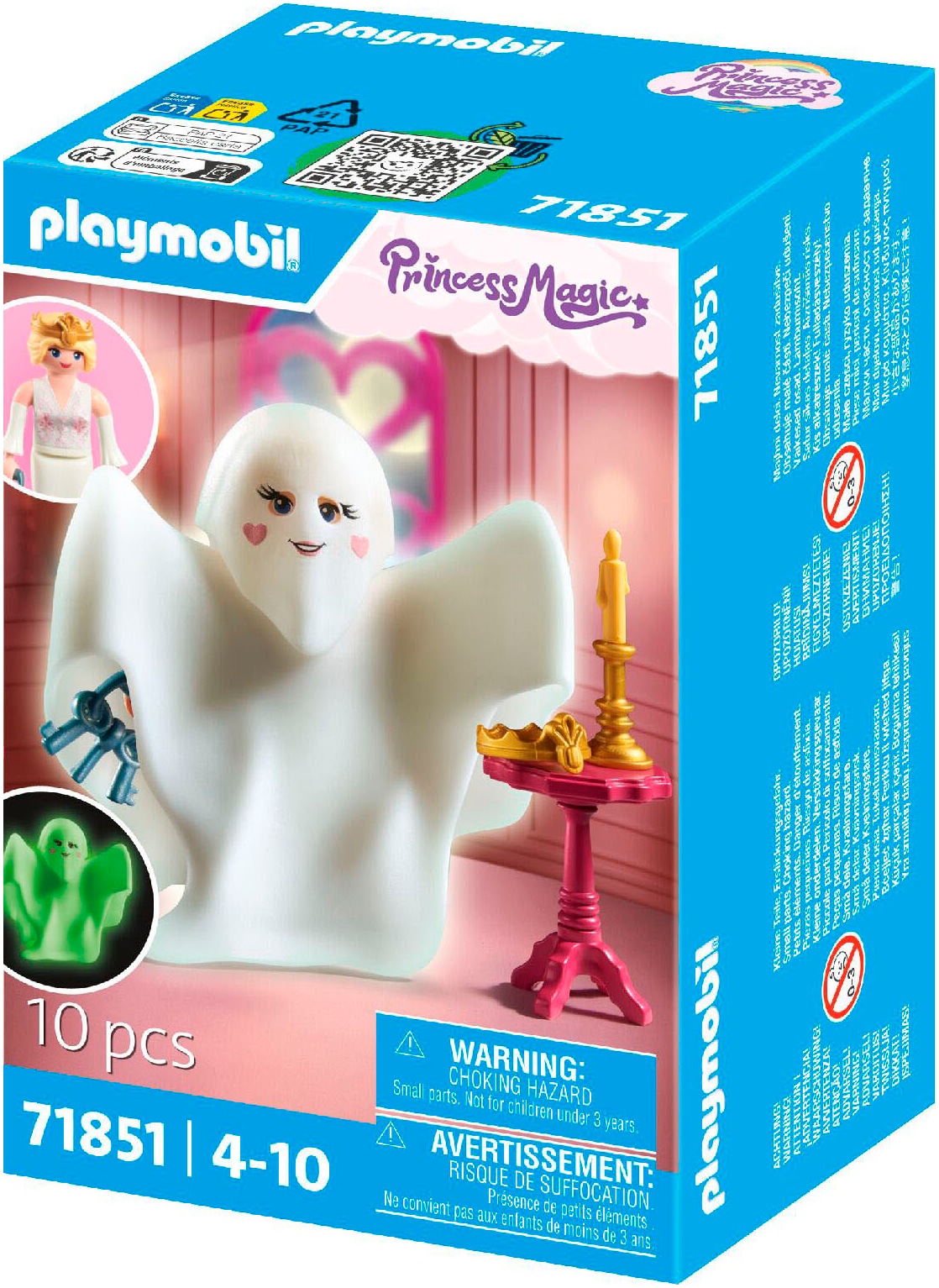 Playmobil® Jeu de construction »Prinzessinnen-Schlossgespenst (71851), Playmobil Princess Magic« fabriqué en Europe