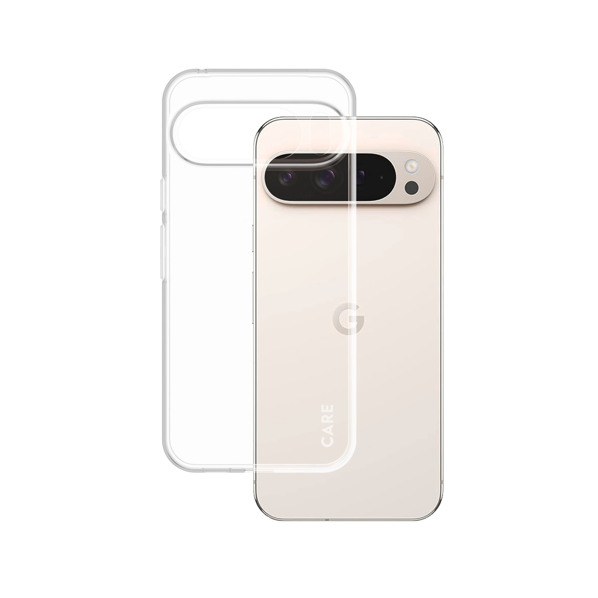 CARE by PanzerGlass Housse pour téléphone portable »Slim X-Ray Case für Google Pixel 10 Pro XL« Backcover, Schutzhülle, Handyschutzhülle, Case, Schutzcase, stossfest