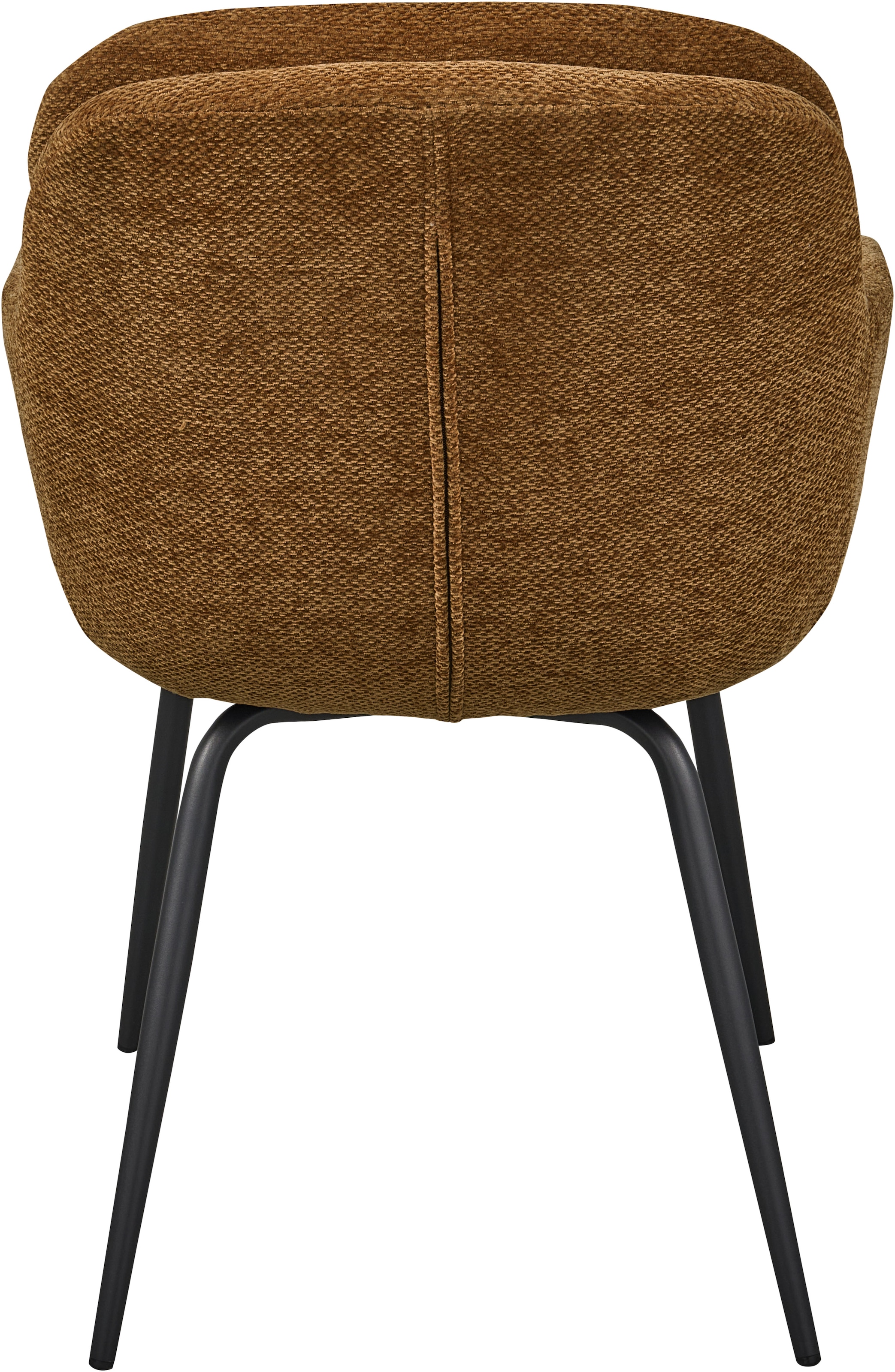 WOOOD Esszimmerstuhl »Runa Chenille-Bezug mit Metallgestell, H 82 x B 57 x T 59 cm« (Set) 2 Stk.(Set, 2 St)Tragkraft 120 kg, pfleigleicht Geringe Verschleissfestigkeit