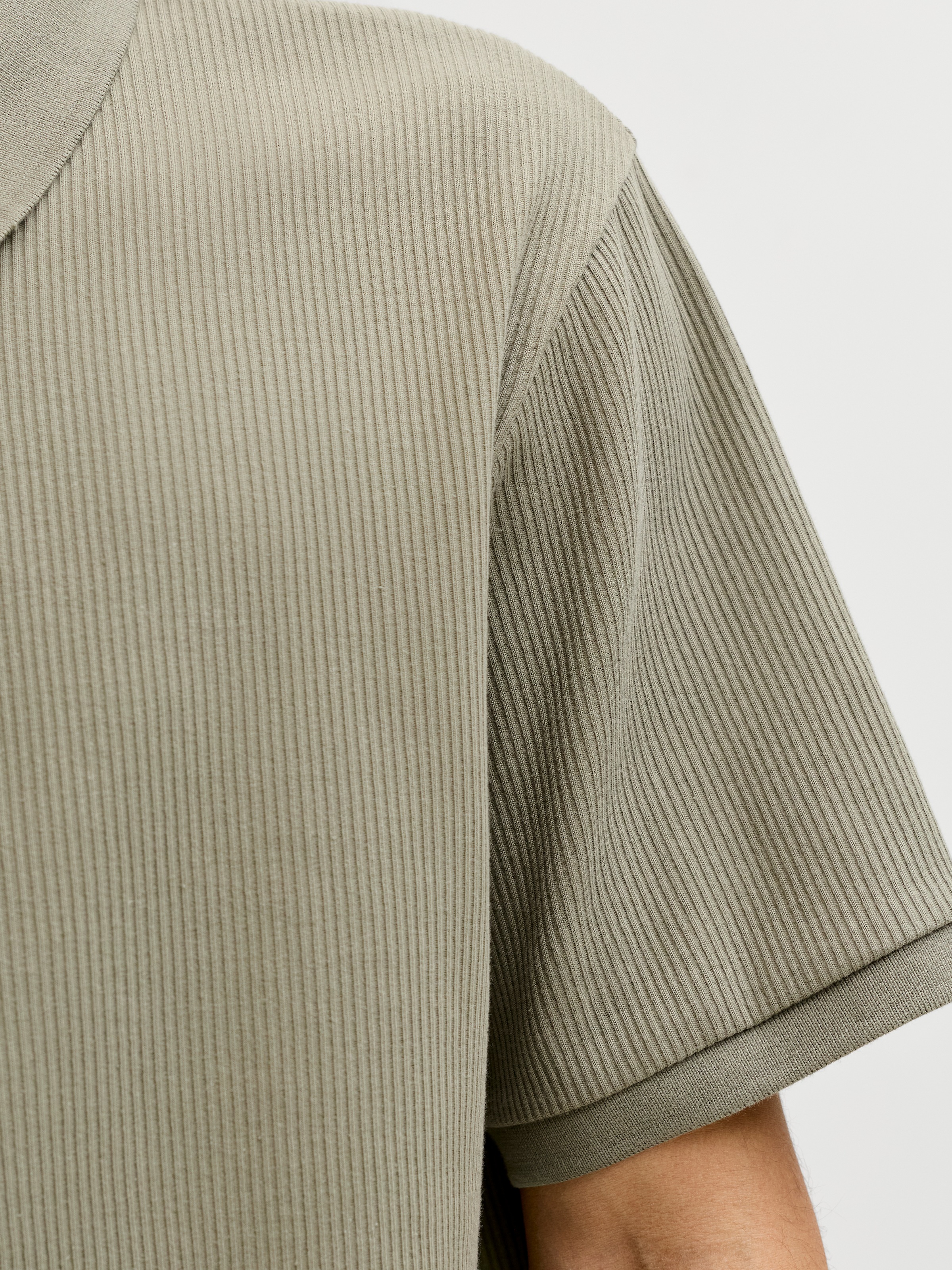 Jack & Jones Polo »JJEHARRISON STRUCTURE POLO SS LN« mit Polokragen