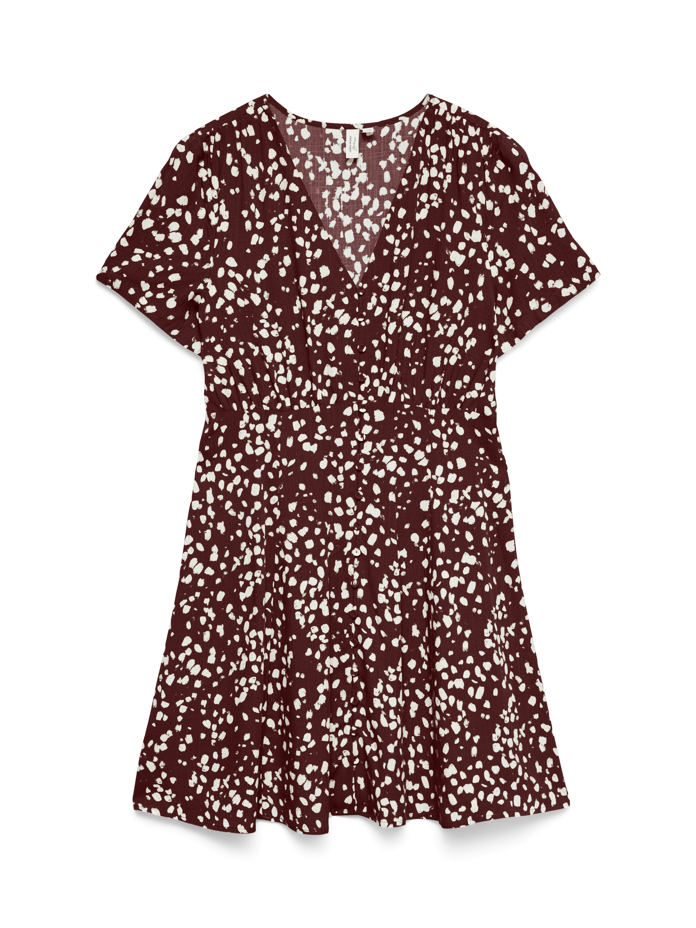 Vero Moda Minikleid »VMKORA S/S SHORT DRESS WVN BTQ« Viskose