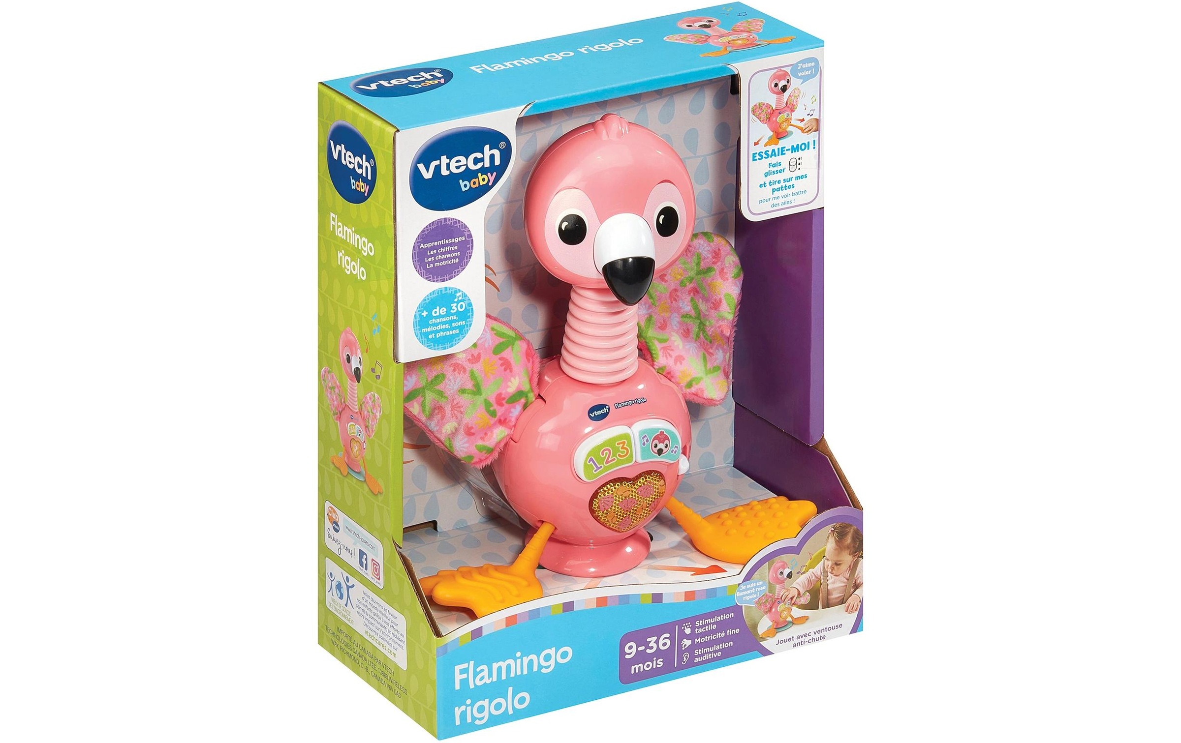 Vtech® Lernspielzeug »Beschäftigungsspielzeug Flamingo rigolo -FR-«
