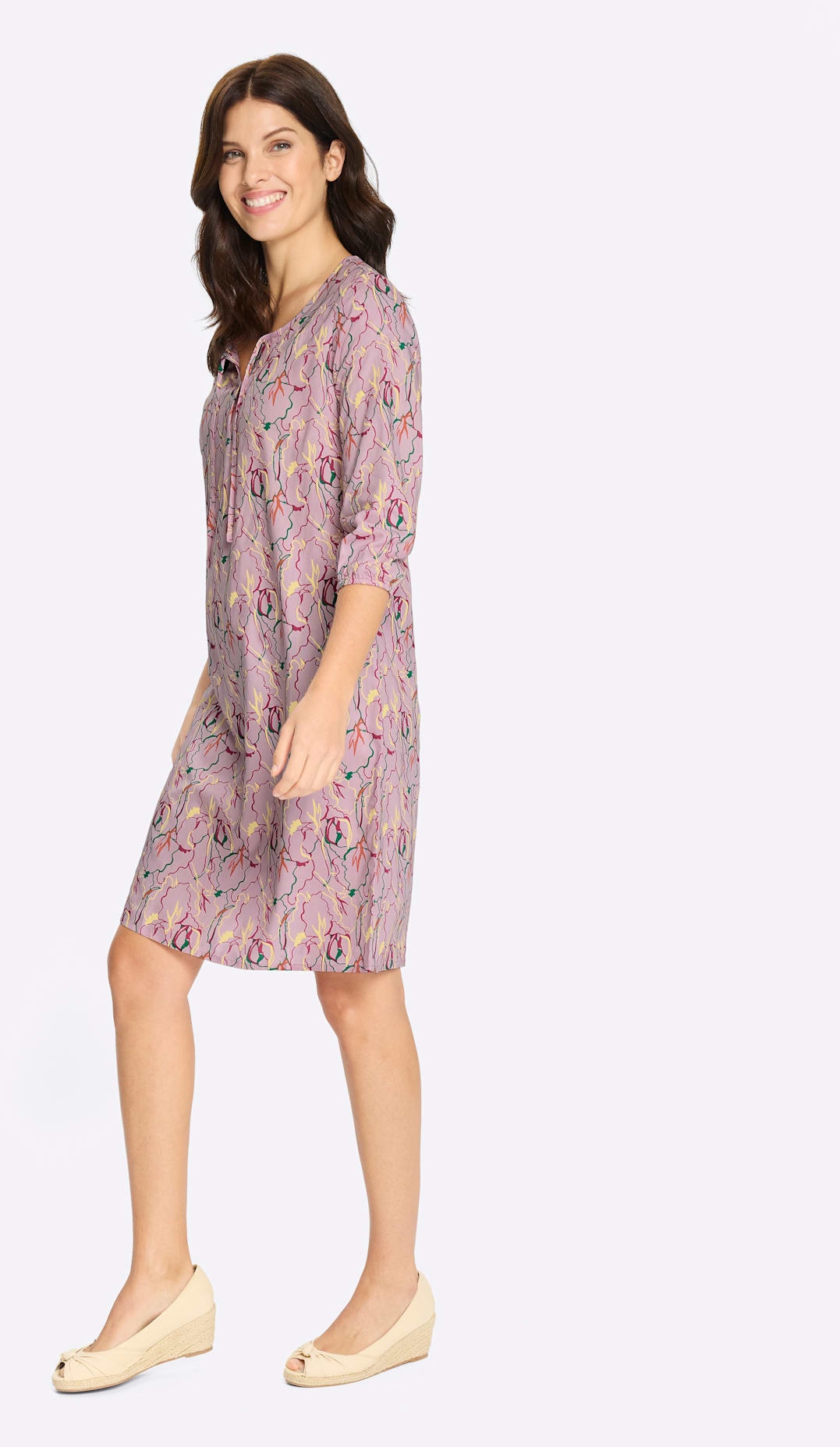 Classic Basics Robe en ligne A »Kleid«