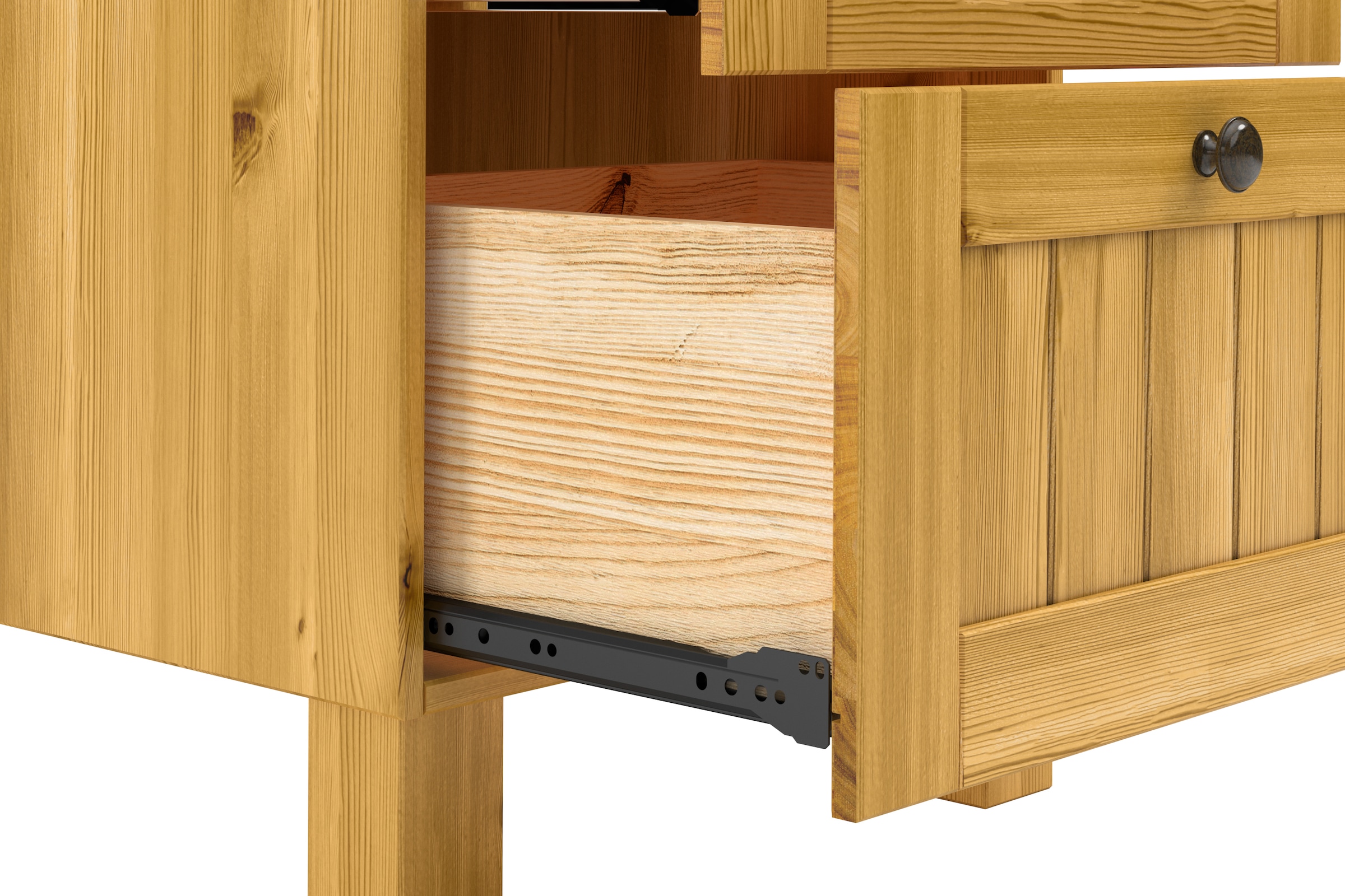 Home affaire Armoire basse »Alby2« Mit Metallgriffen, Breite 50 cm