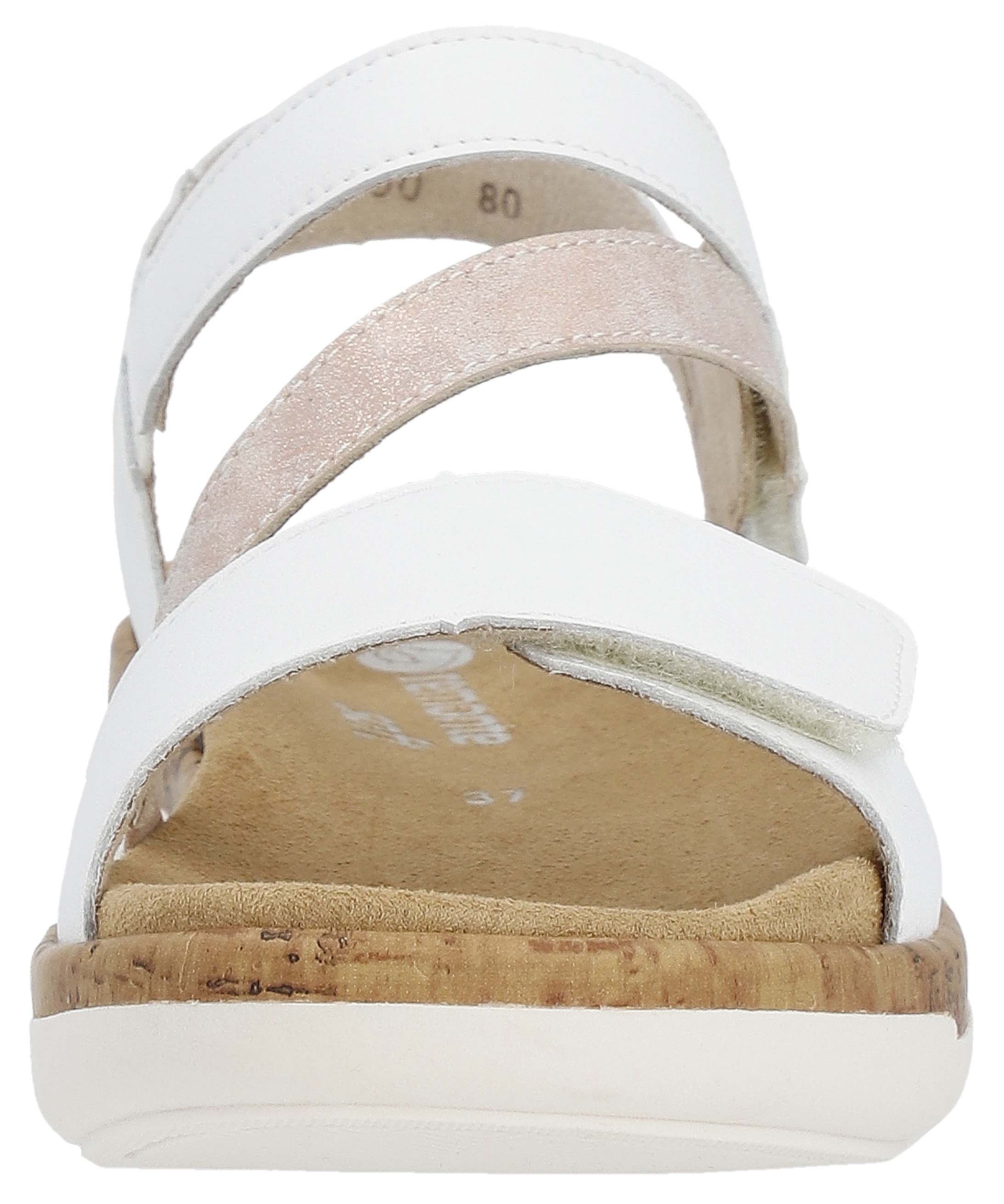 Remonte Keilsandalette  , Sommerschuh, Klettschuh, Riemchensandale mit Softfussbett