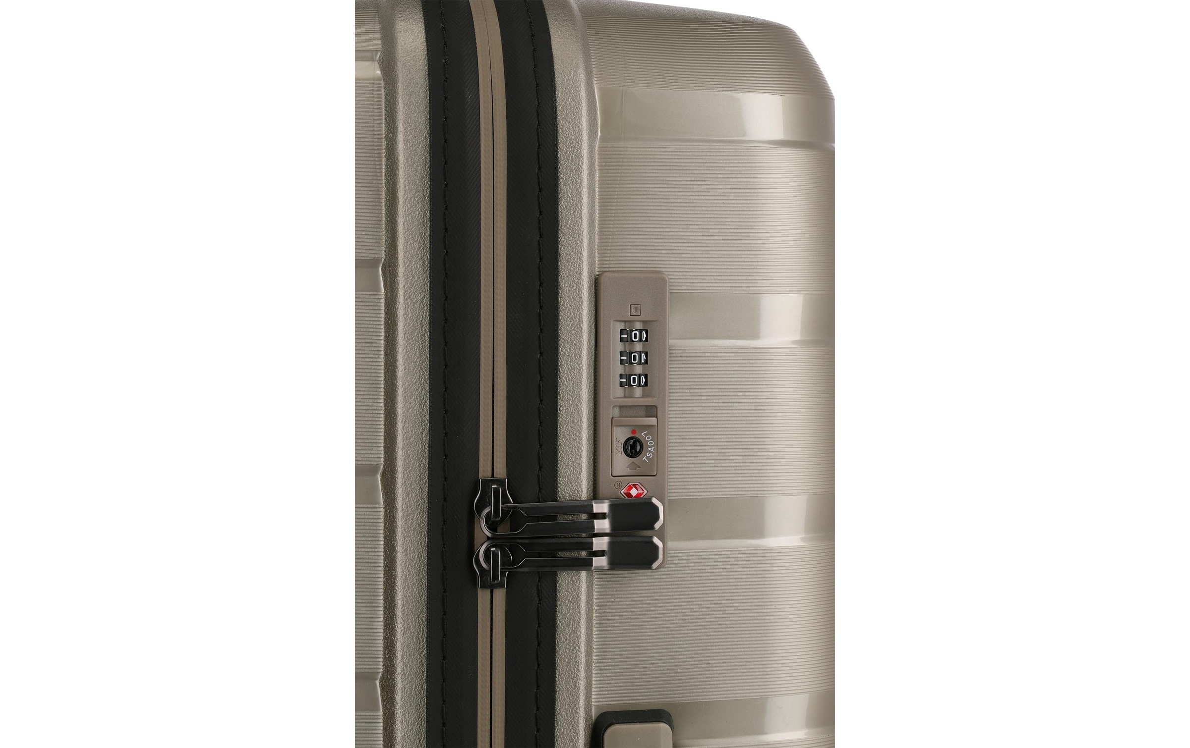 travelite Trolley »AIR BASE Reisekoffer Hartschale« 35 l 4 Rollen kratzresistenter Oberfläche und cleverer Innenaufteilung