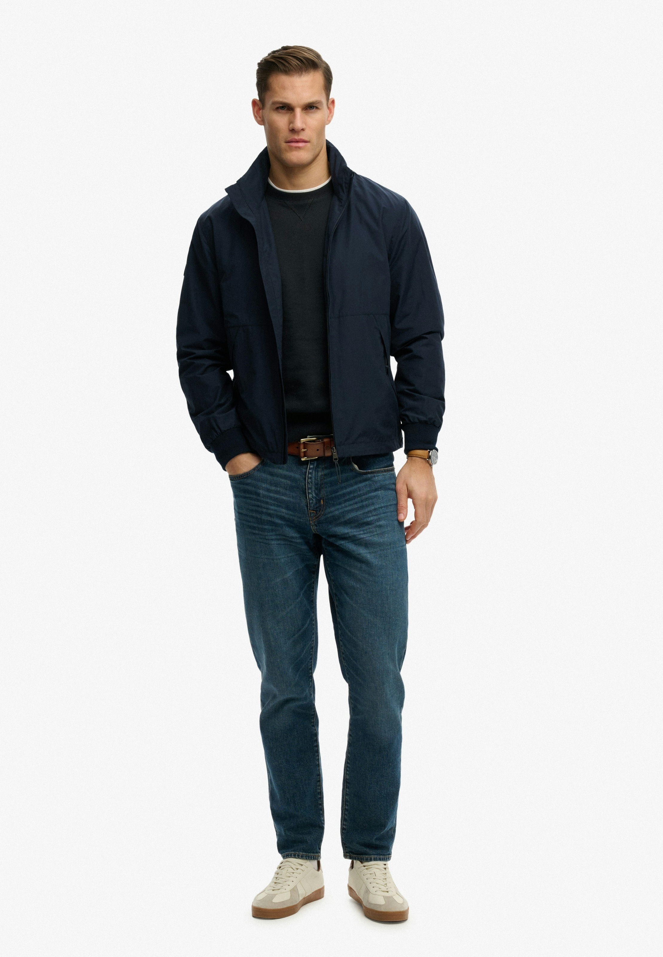 Superdry Parka »SPORTS JACKET« avec étiquette de marque, en polyester et fibre synthétique, coupe décontractée
