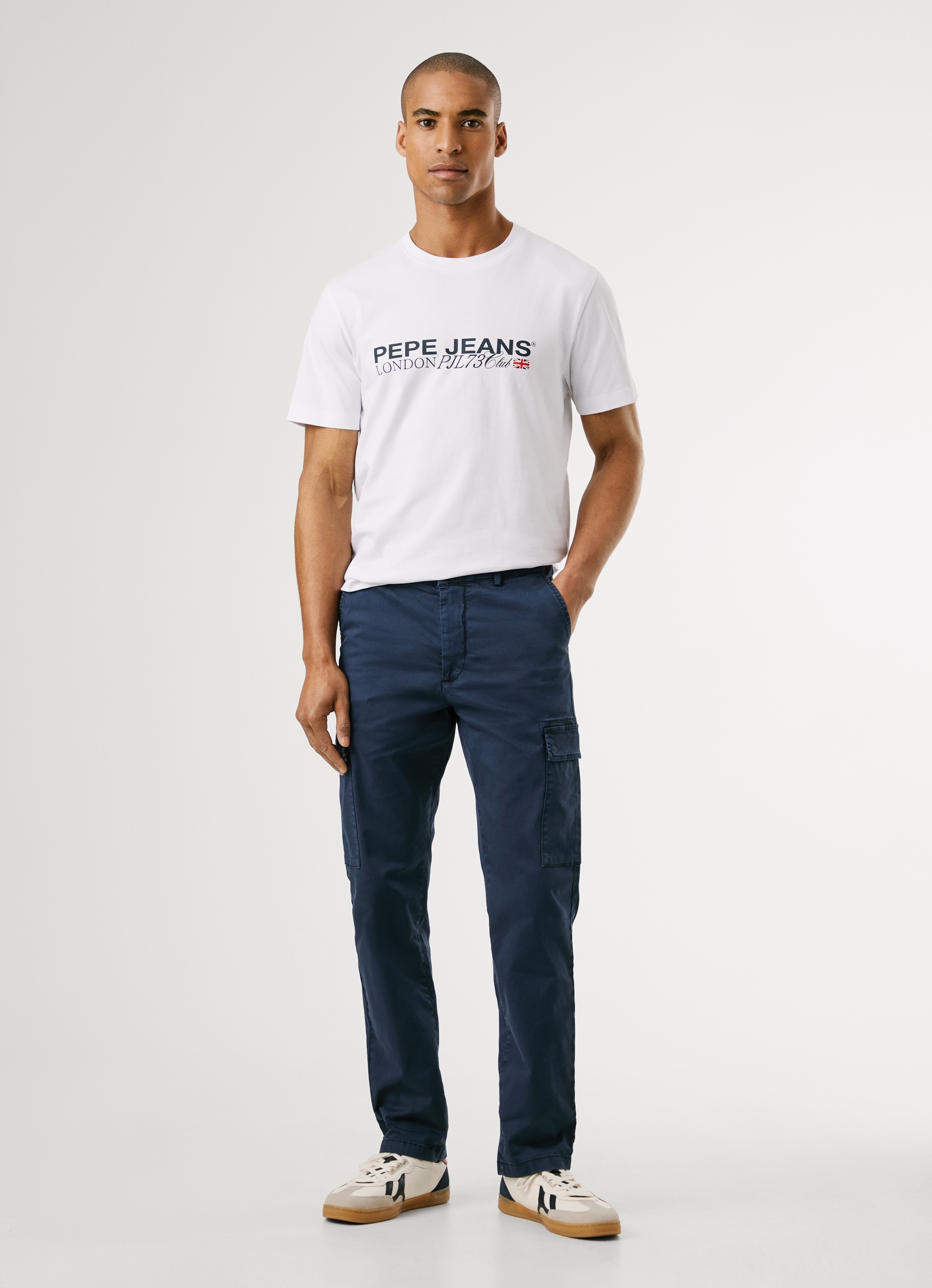 Pepe Jeans Chinos »SLIM CARGO TWILL«  mit aufgesetzten Taschen