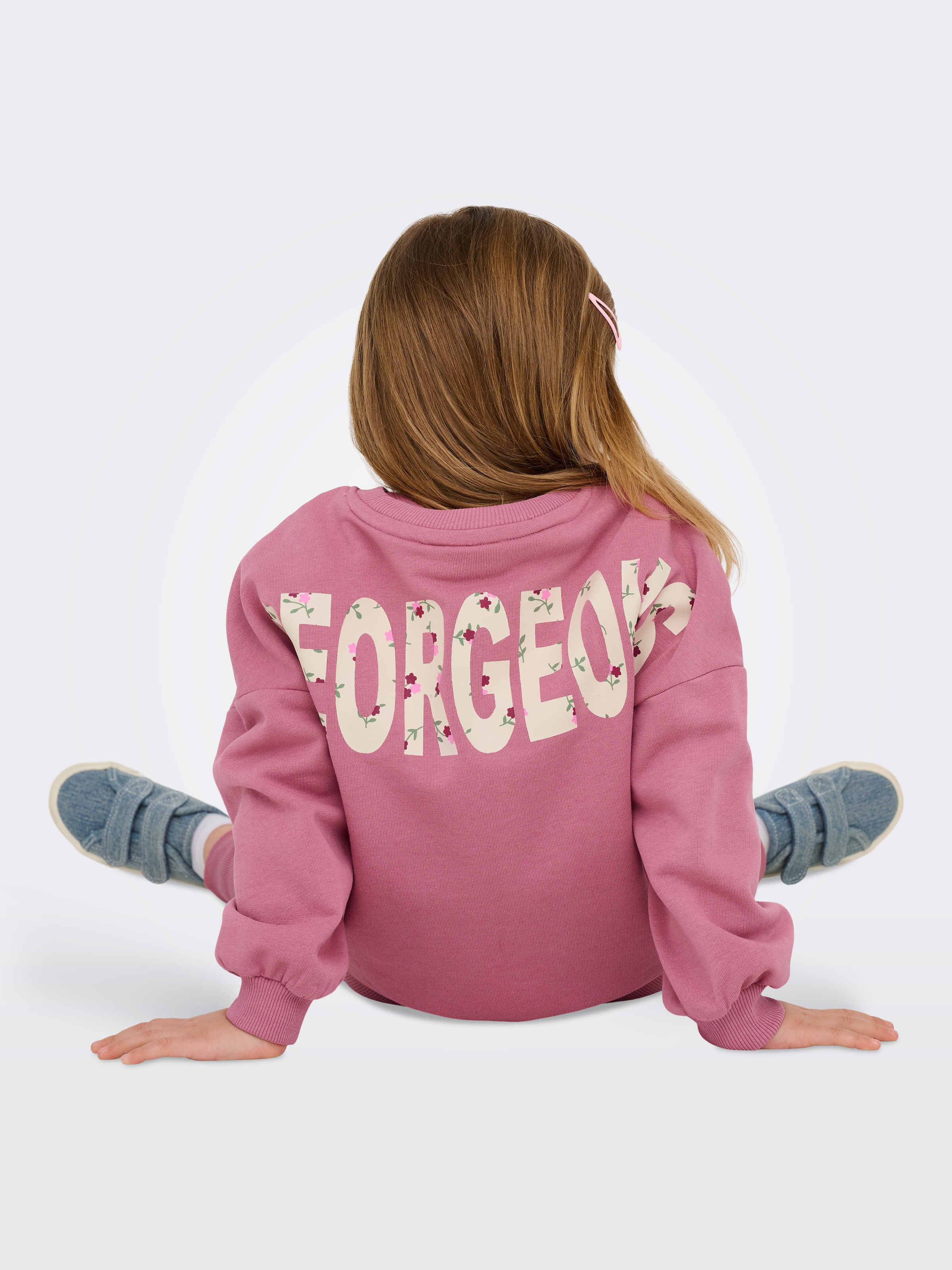 KIDS ONLY Sweatshirt »KMGGEORGIA LIFE LS PRINT UB SWT NOOS«
