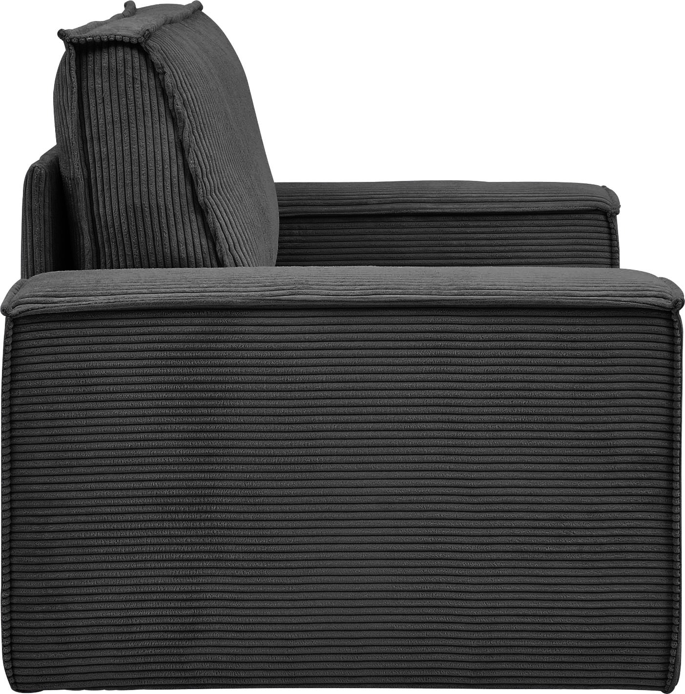 GOODproduct Fauteuil »SHERWOOD, Love-Seat in 3 Stoffarten verfügbar« compatible avec la série de coussins SHERWOOD