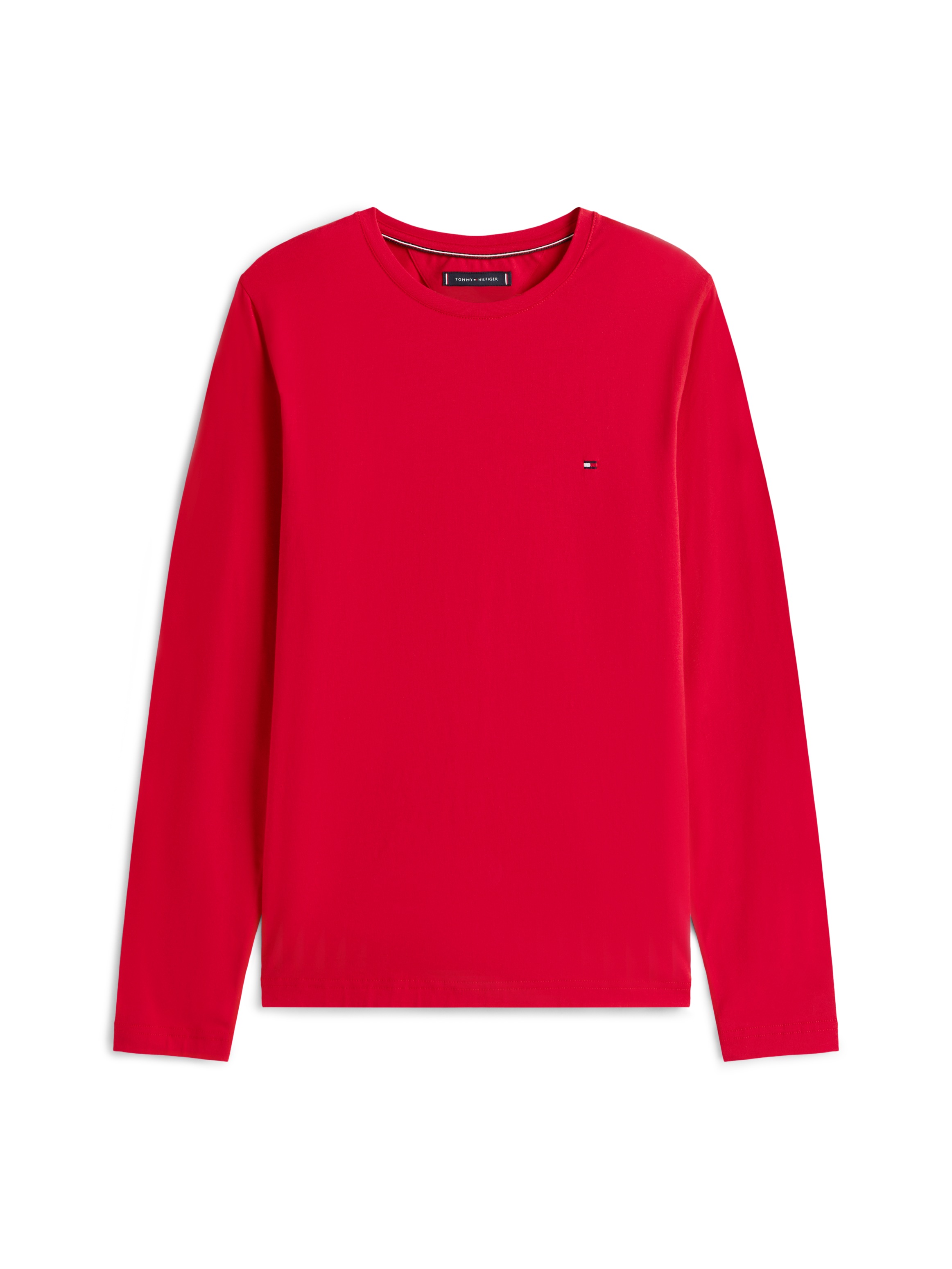 Tommy Hilfiger Langarmshirt »STRETCH SLIM FIT LONG SLEEVE« aus Baumwollstretch
