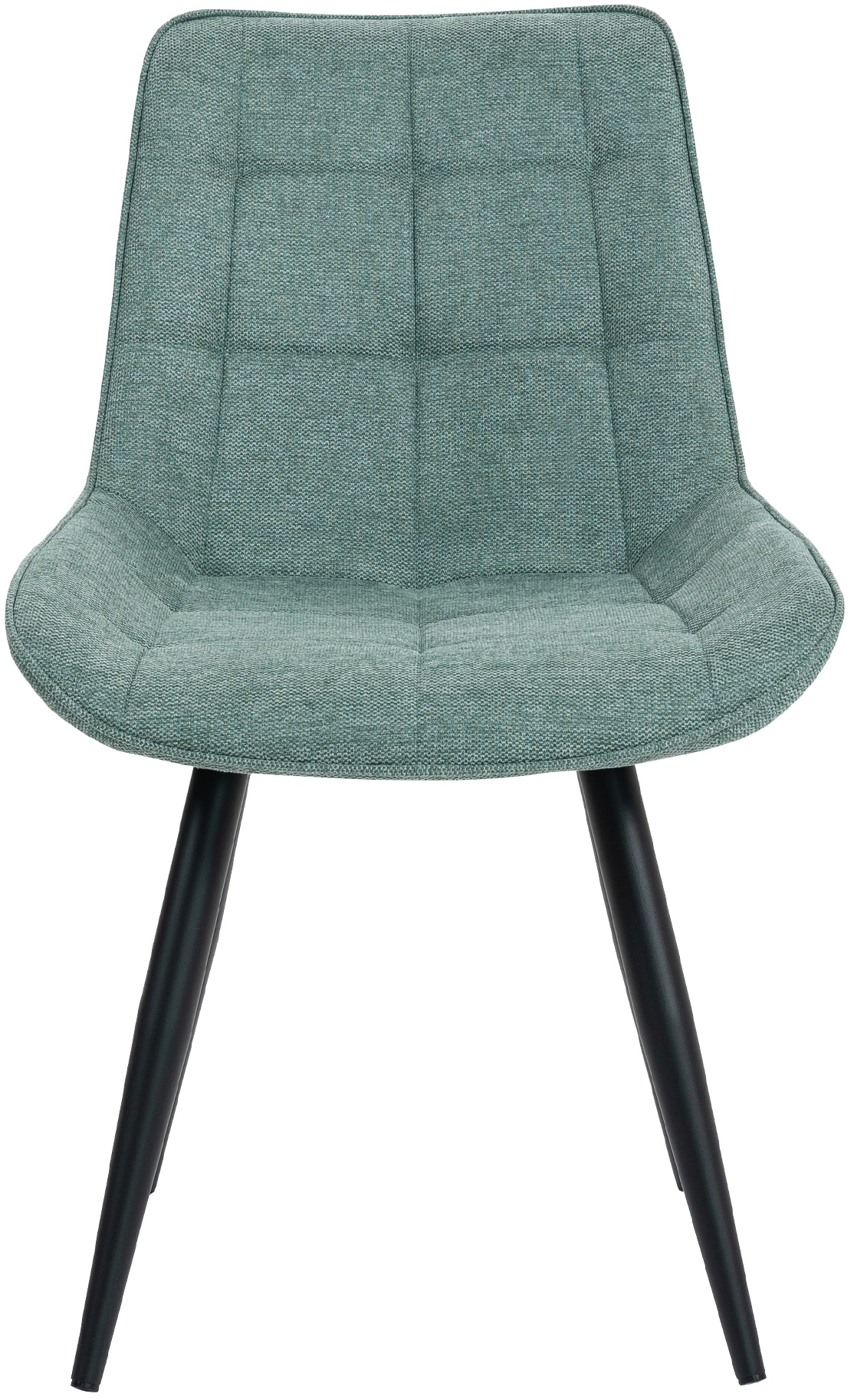 Duo Collection Chaise de salle à manger »Iris Esszimmerstuhl, 4er-Set« (Ensemble) 4 cuisrevêtement en tissu robuste, rembourrage matelassé, supporte jusqu'à 110 kg