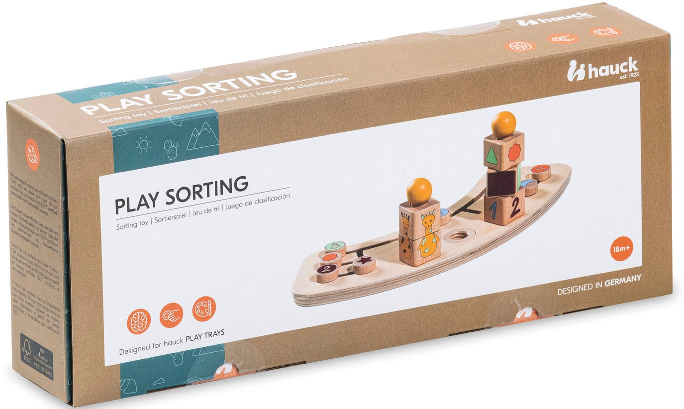 Hauck Jouets à enficher »Play Sorting Giraffe« FSC® - schützt Wald