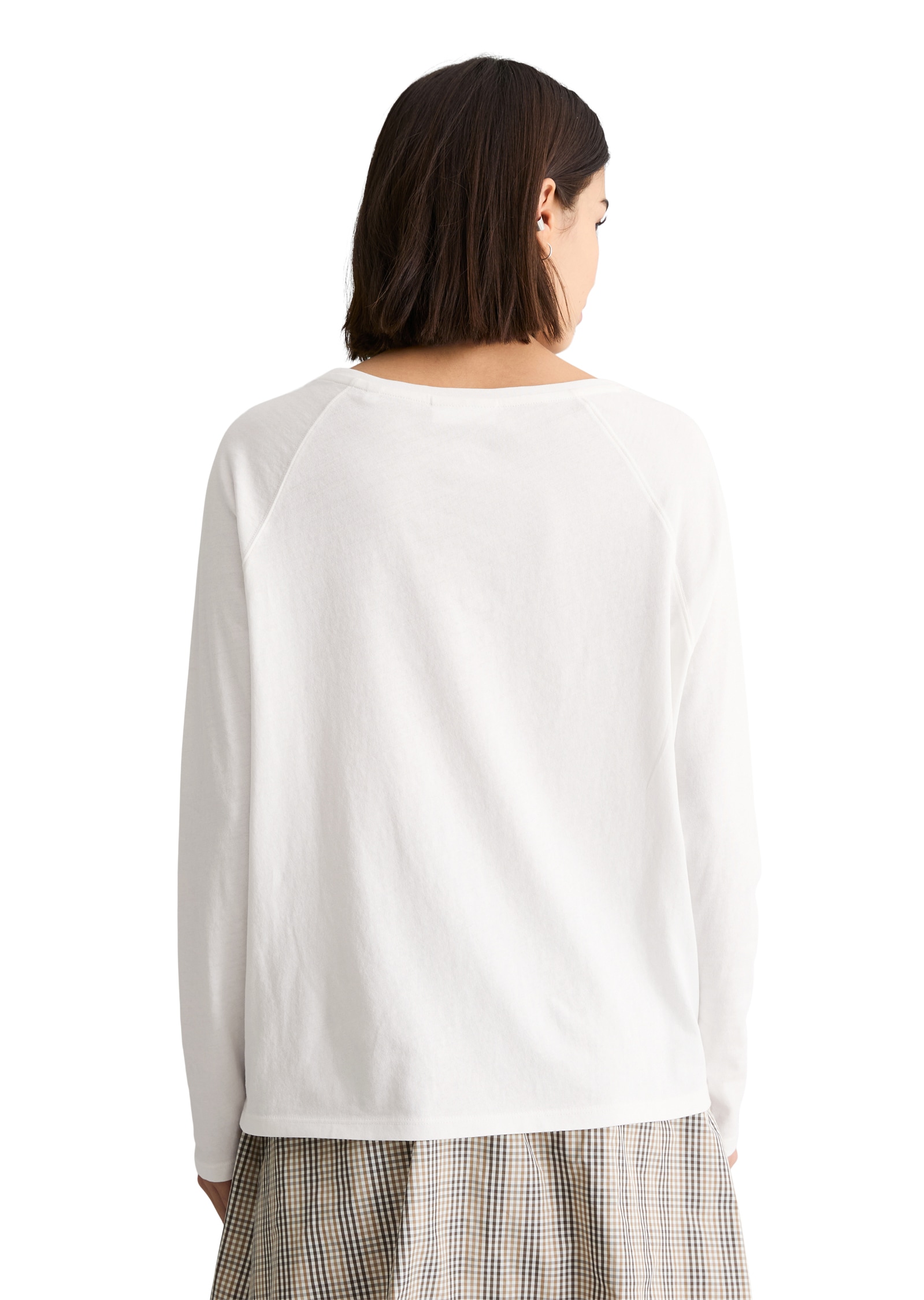 Marc O'Polo DENIM T-shirt à manches longues coupe décontractée avec manches raglan, encolure bateau