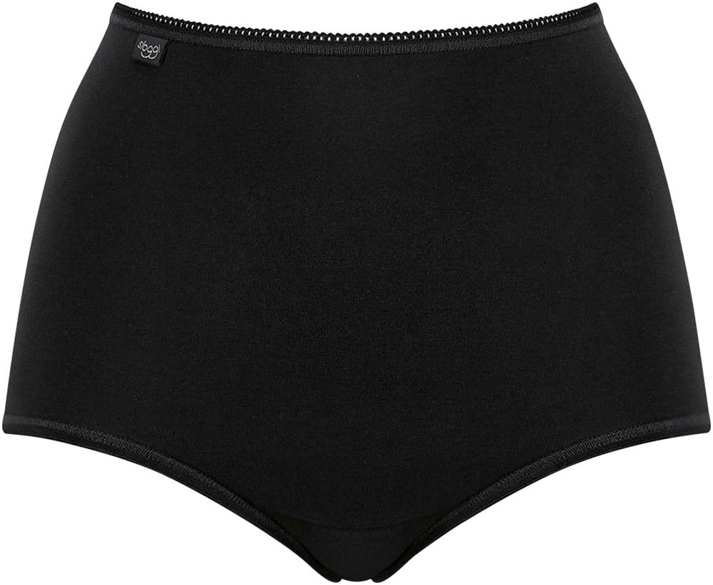 sloggi Maxislip »24/7 Cotton« coupe plus haute, élastique, dentelle, opaque, douce