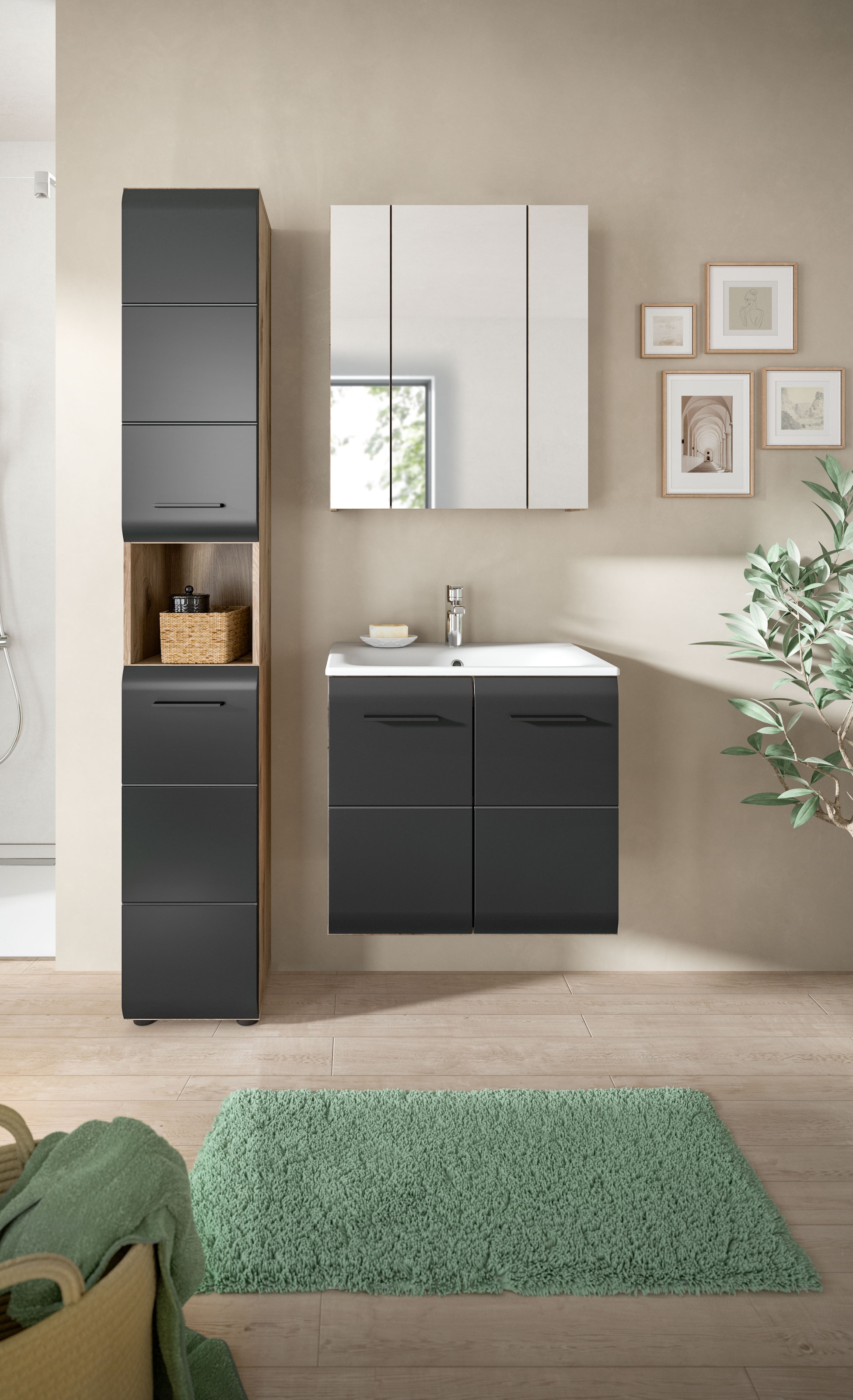 INOSIGN Badezimmer-Set Set, 4 Stk. tlg.