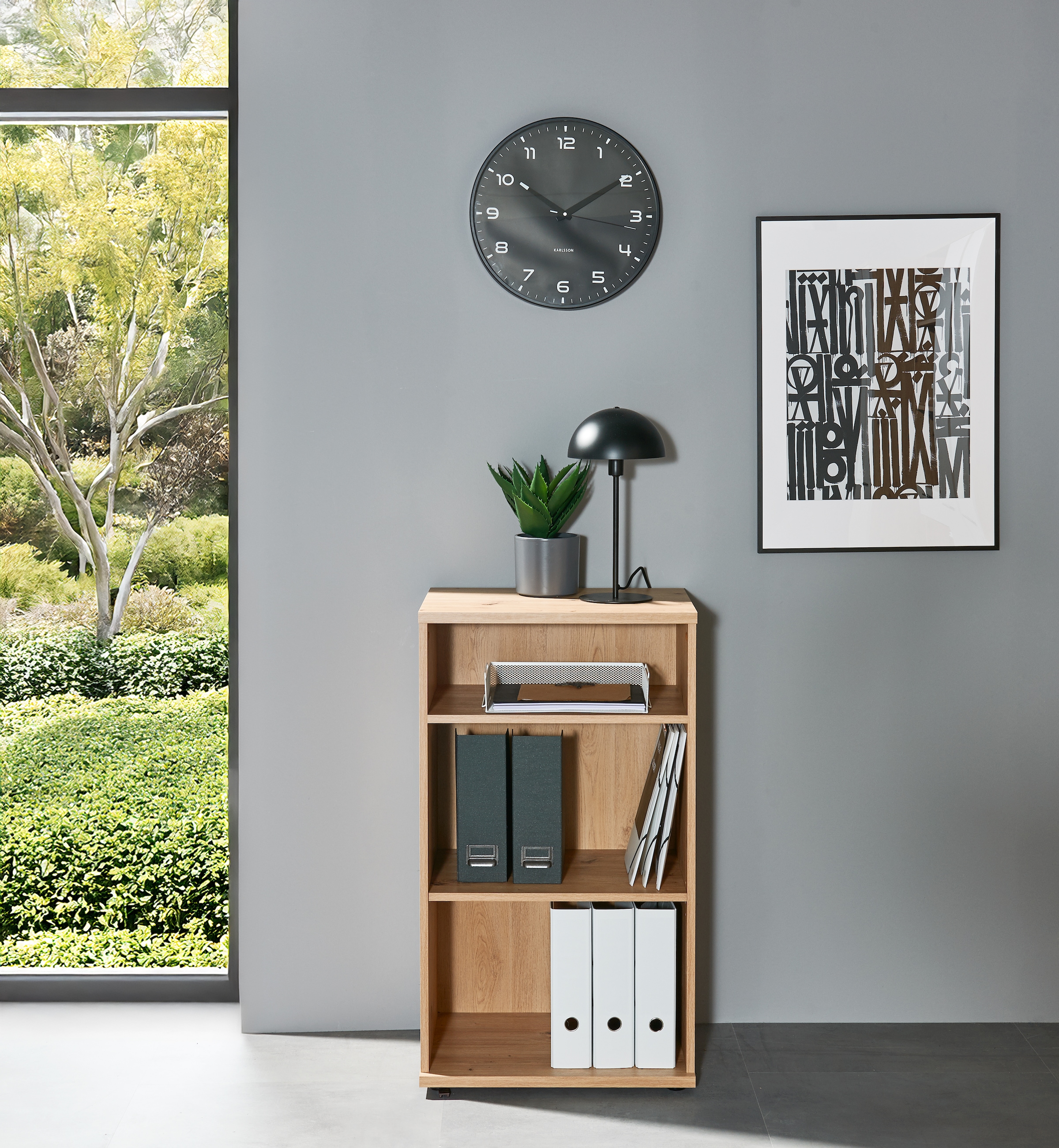 BEGA OFFICE Élément d'étagère »Kanada« 1 cuis tlg. Breite 54cm, Melaminbeschichtung