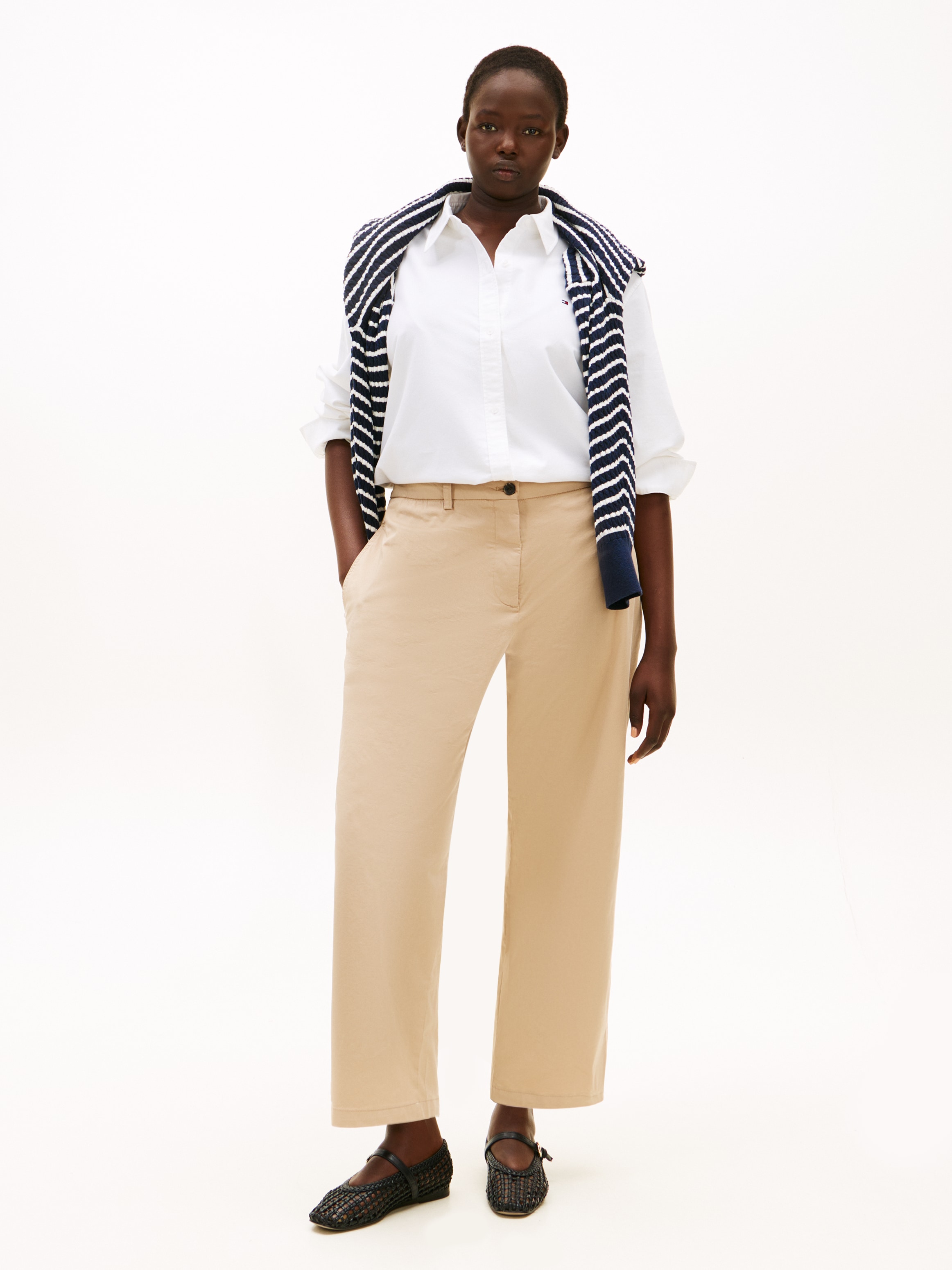 Tommy Hilfiger Curve Chinohose »CRV CO GMD SLIM STRAIGHT CHINO«  in grossen Grössen