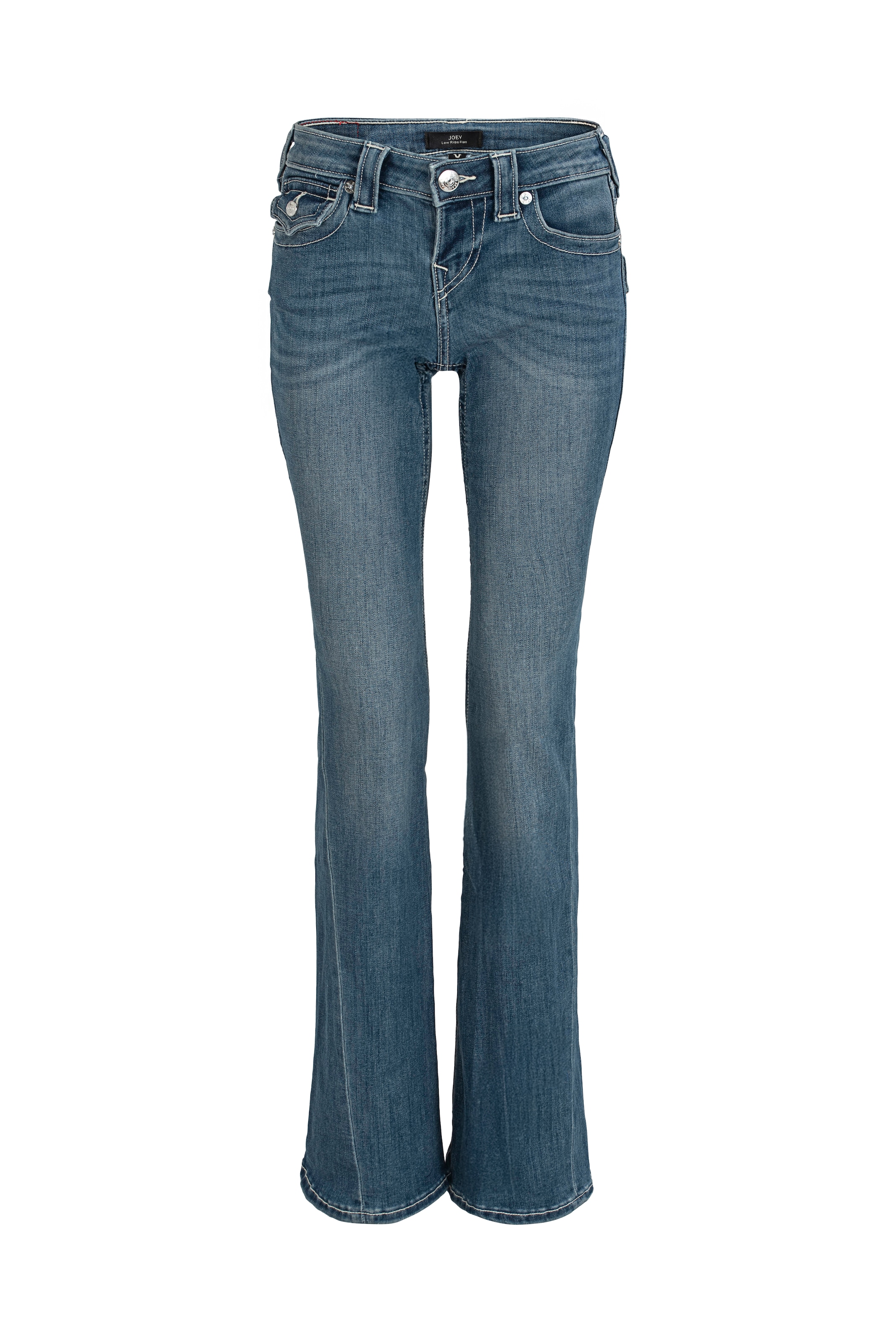 True Religion Jeans bootcut »JOEY LR FLARE FLAP« Mélange de coton, coupe évasée