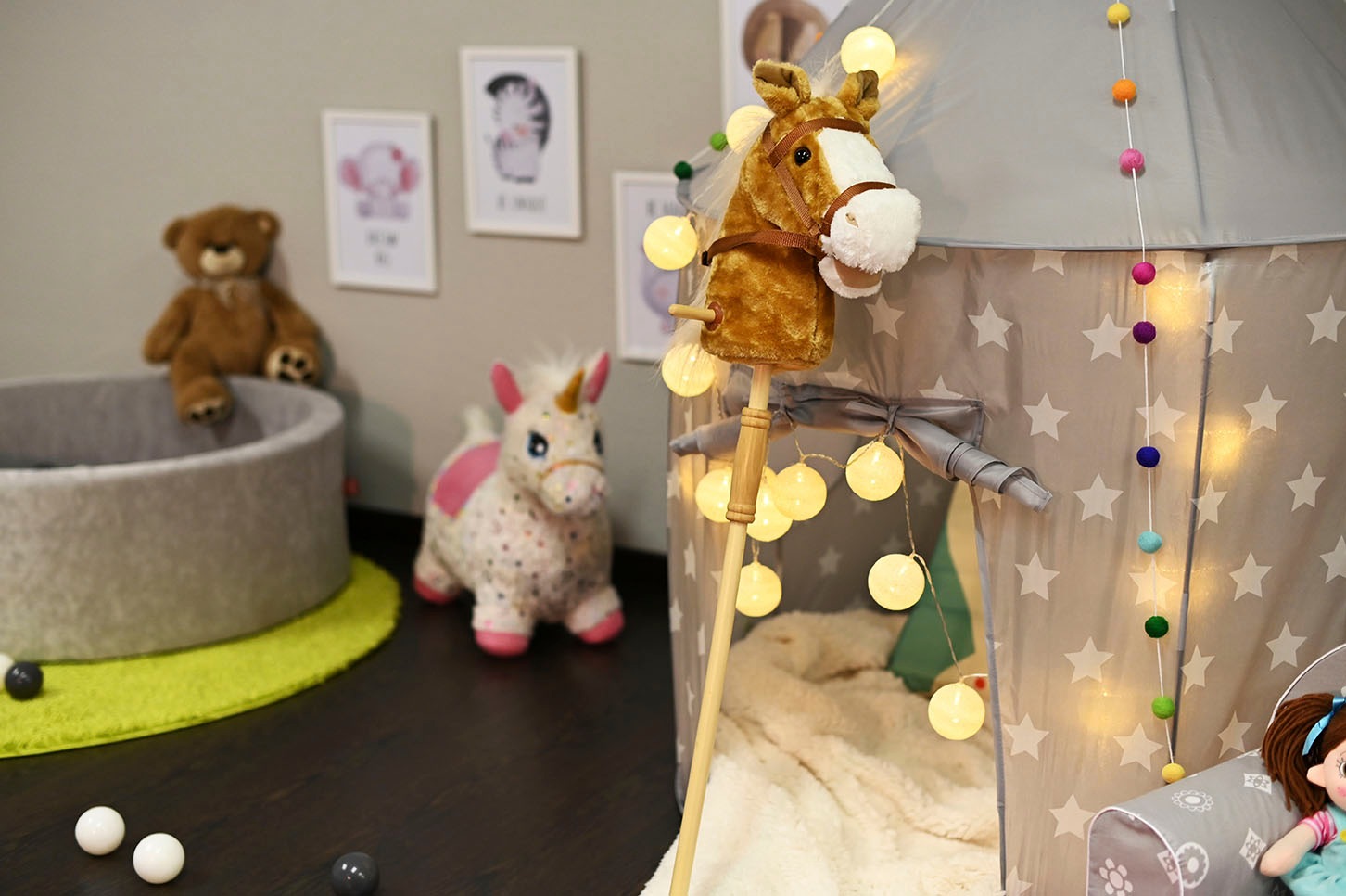 Knorrtoys® Steckenpferd »Brauny«