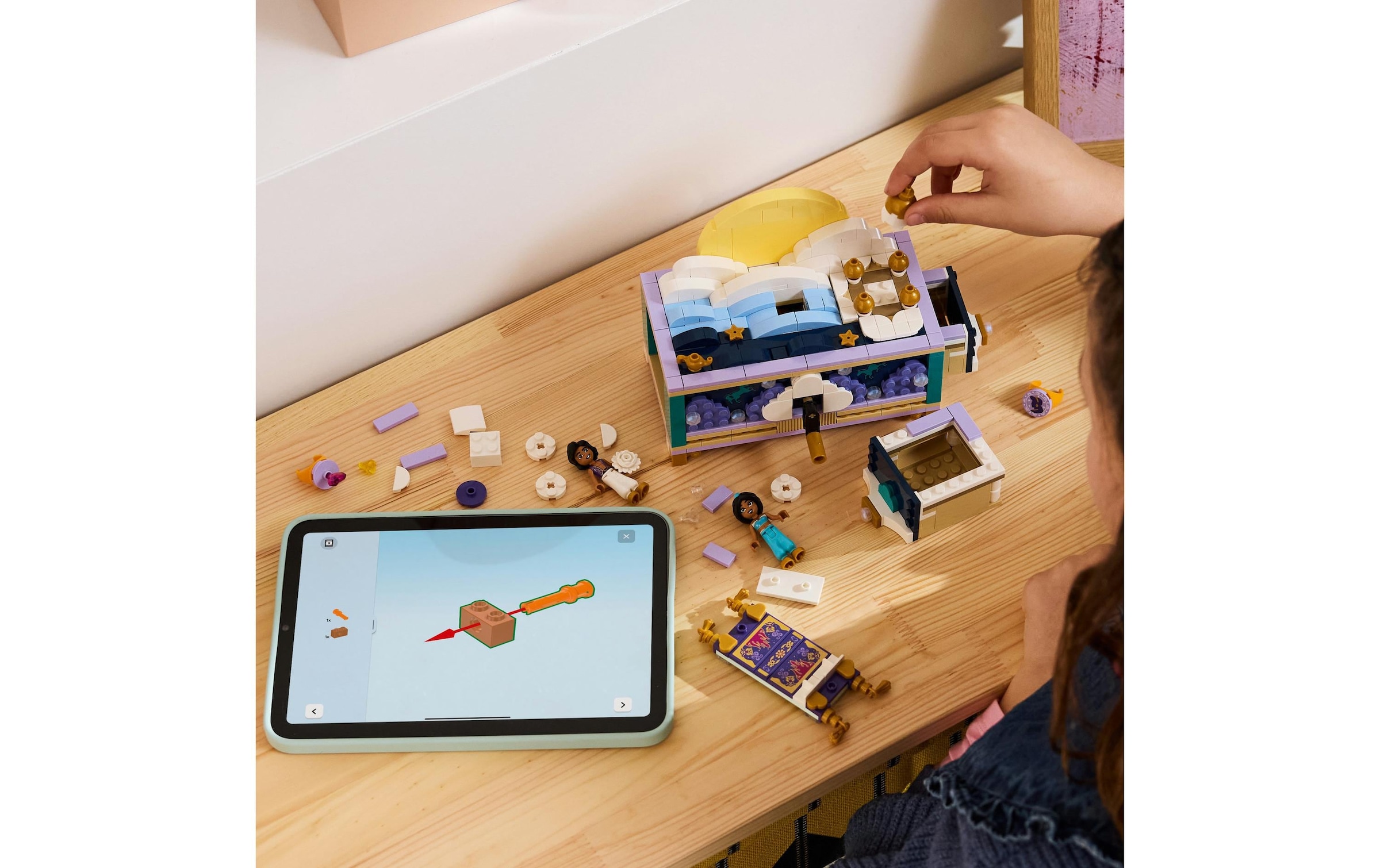LEGO® Pions de construction »Jasmins Schmuckkästchen (43295), LEGO Disney Princess«