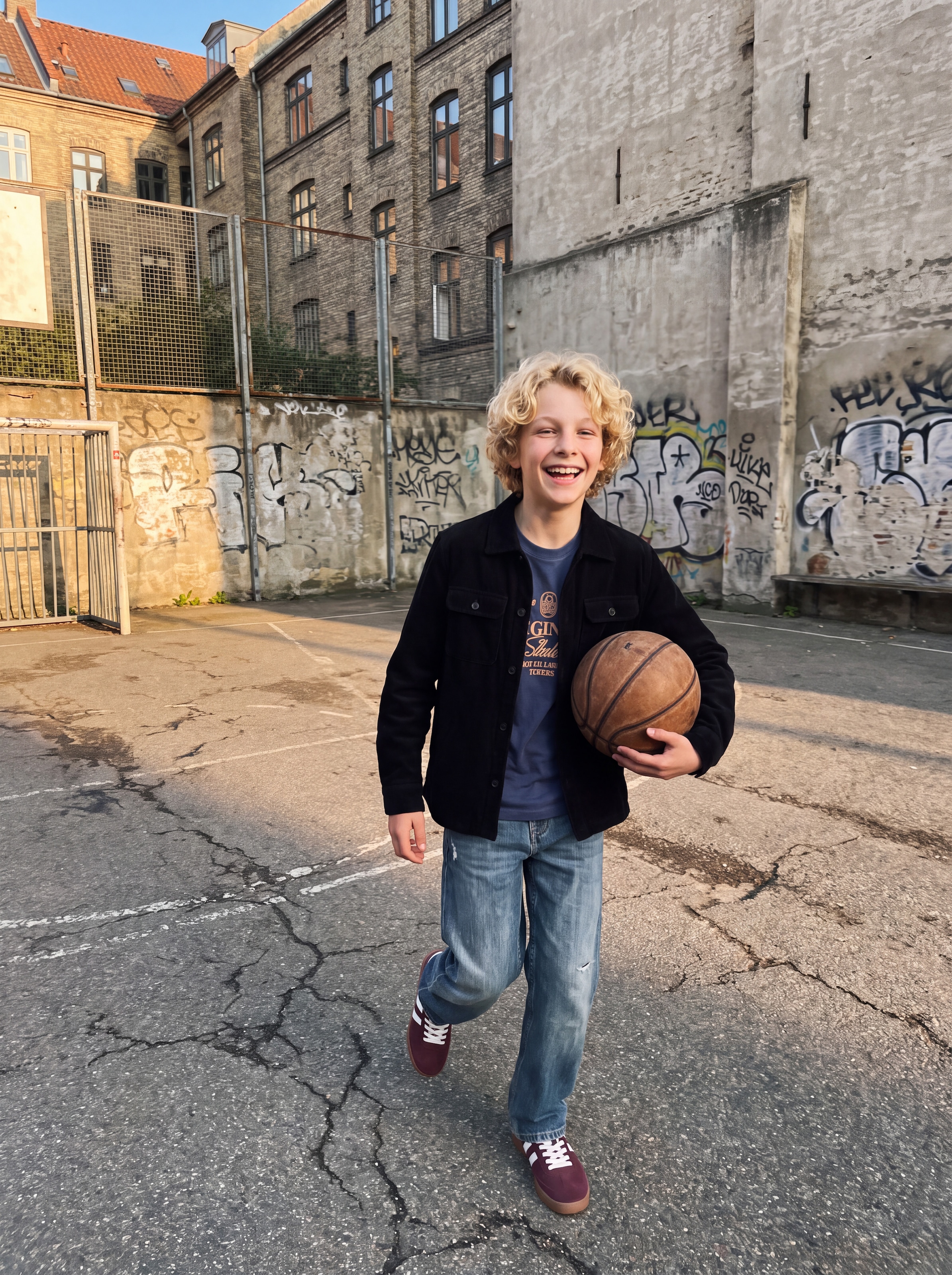 Jack & Jones Junior Langarmhemd »JJEREGENT CORD OVERSHIRT LS JNR« Baumwolle, locker geschnitten