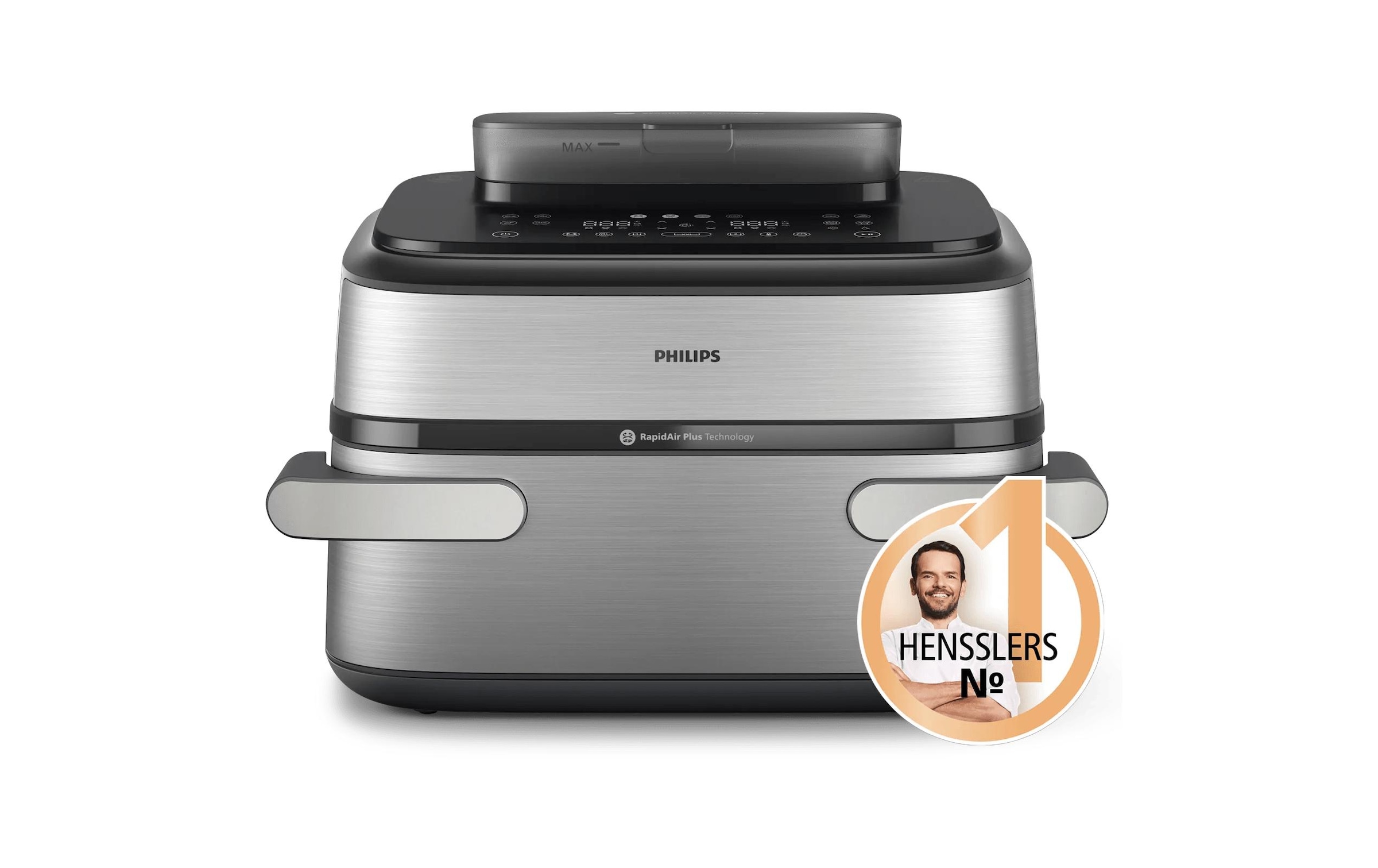 Philips Friteuse à air chaud »NA565/92 9,5 l« 2300 W avec revêtement antiadhésif