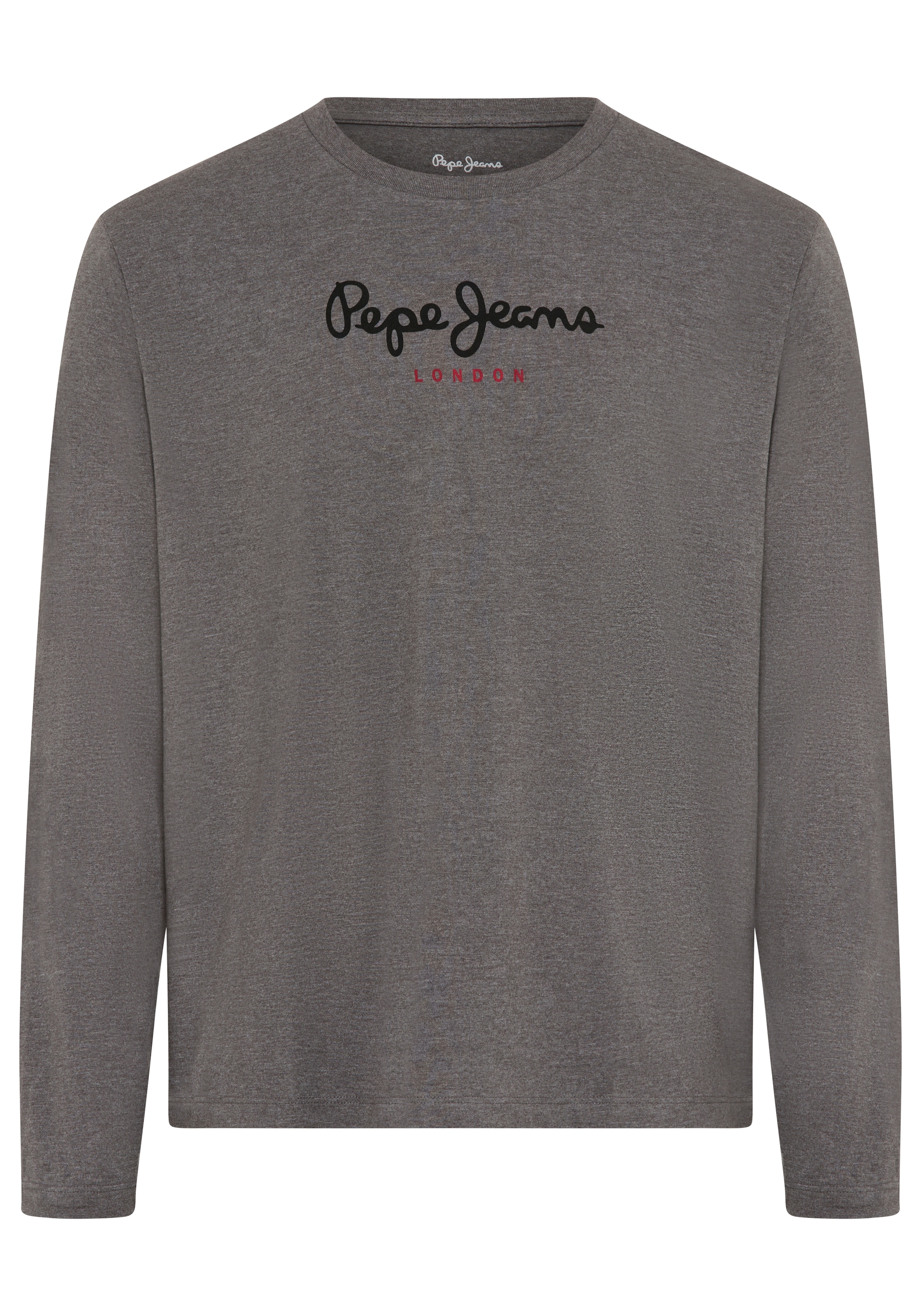 Pepe Jeans Langarmshirt »EGGO LONG N« aus reiner Baumwolle, Rundhals
