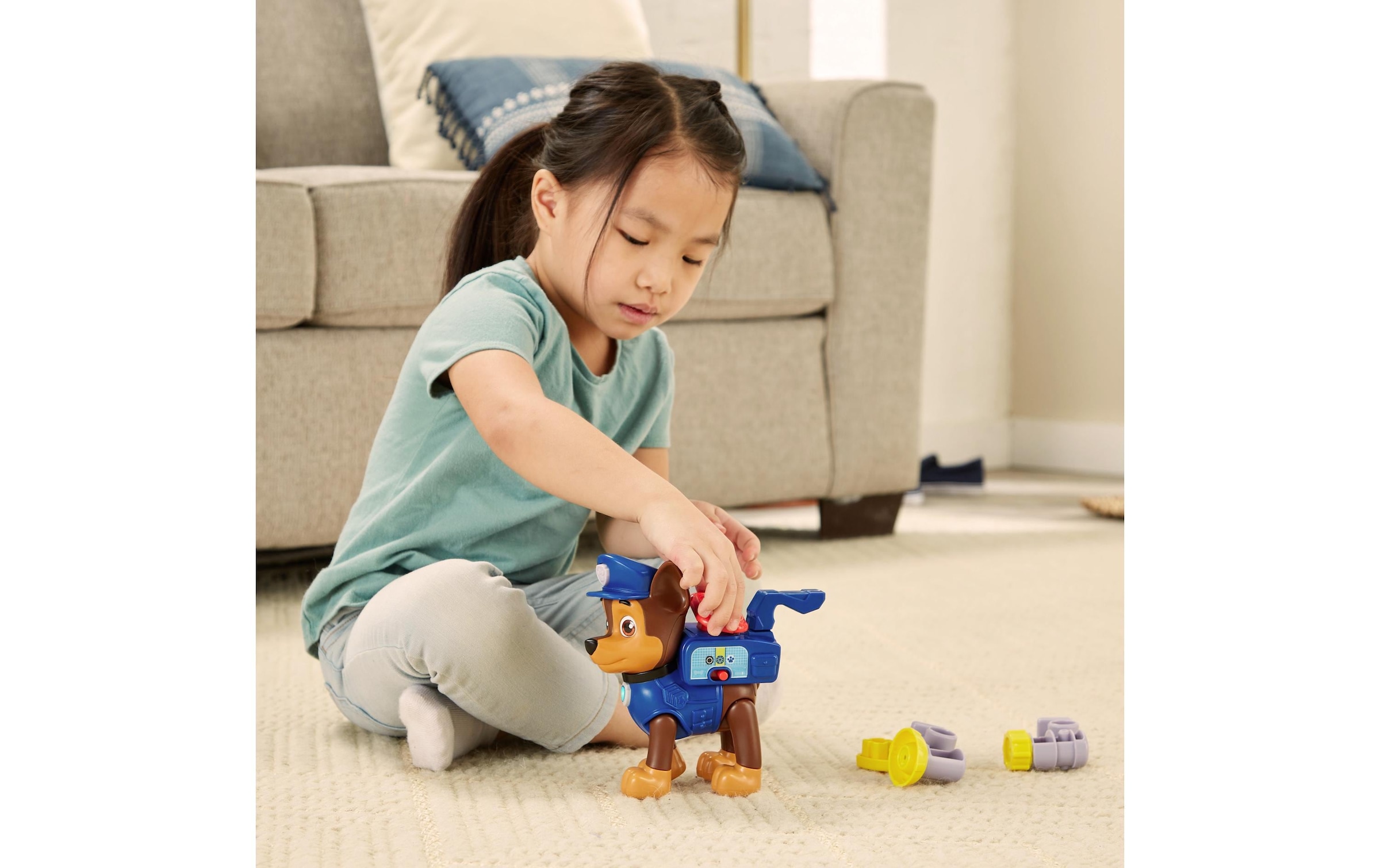 Vtech® Jouets éducatifs »Paw Patrol SmartPups Chase -DE- Blau/Mehrfarbig«