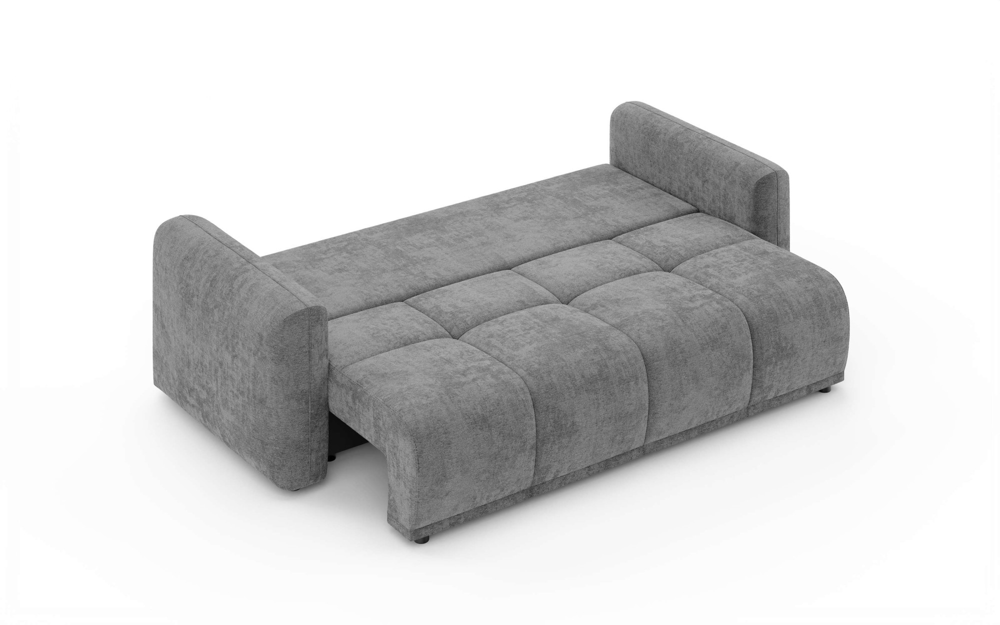 GOODproduct 3-Sitzer »LOXXA Schlafsofa mit Bettkasten, komfortables Sitzgefühl, Breite 241cm« Liegefläche 150x192cm, inklusive Rückenkissen, moderne Steppung