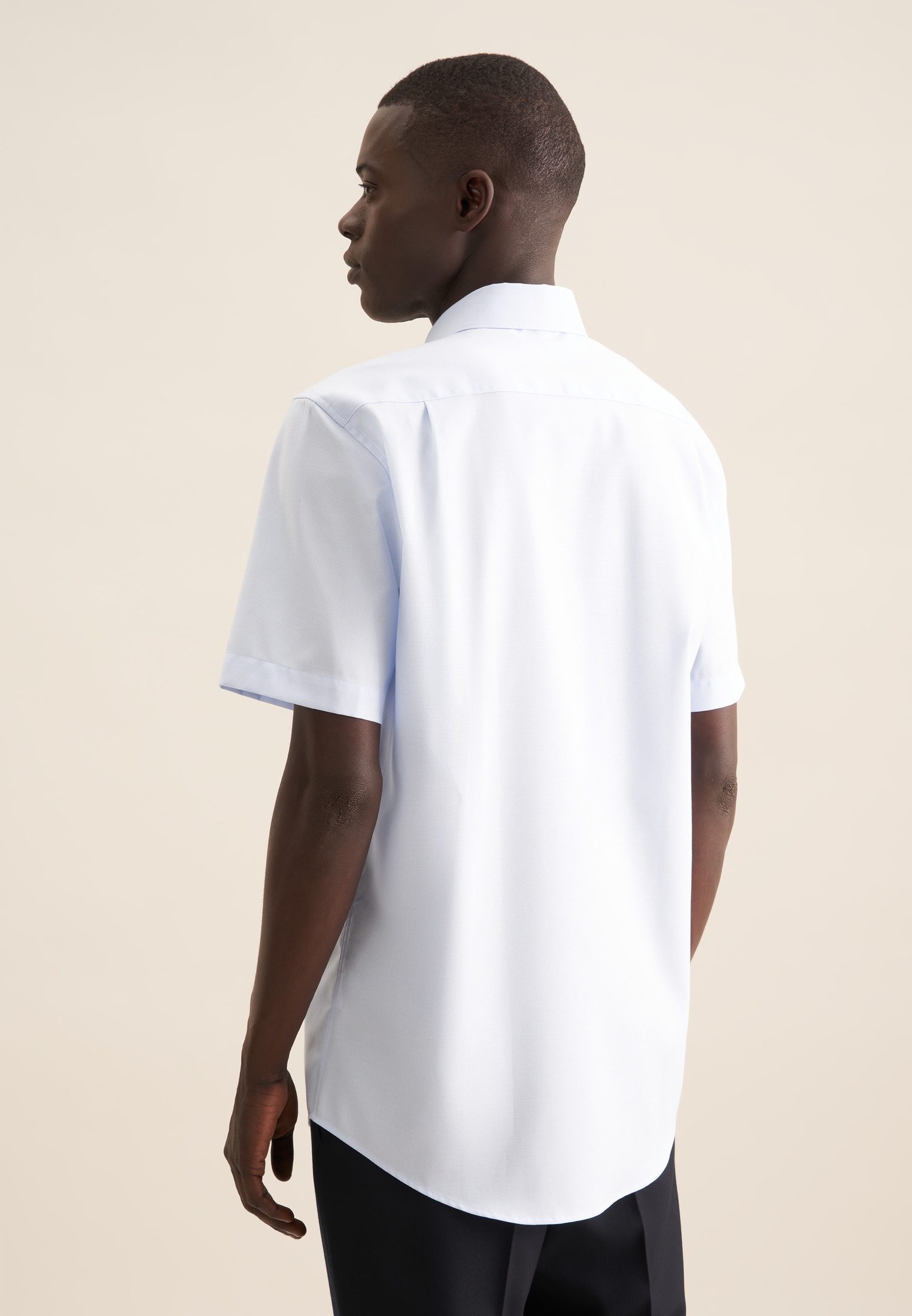 seidensticker Businesshemd »Regular« Regular 1/2 Button-Down-Kragen Struktur