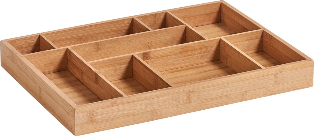Zeller Present Insert pour tiroir »Bamboo« 1 cuis tlg. 9 Fächer für genügend Platz