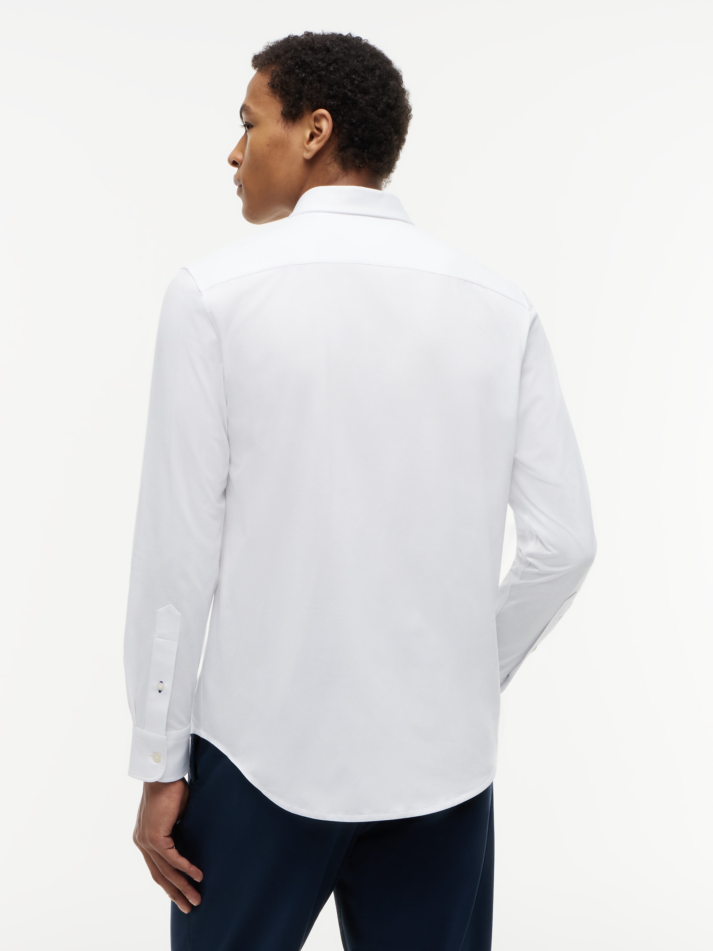 Tommy Hilfiger Langarmhemd »PERFORMANCE PIQUE OXFORD« Regular Fit Peformance Pique Oxford Casual