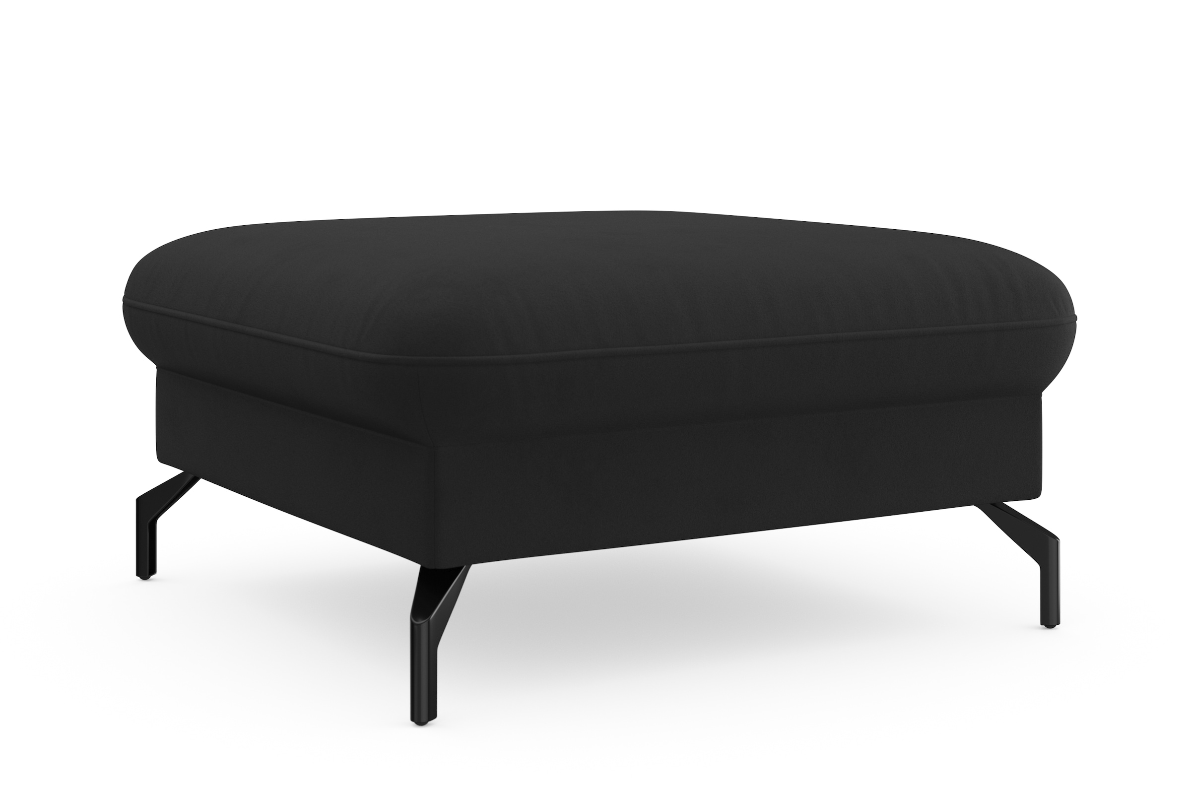sit&more Tabouret »Fashion« avec ressorts ensachés, pieds métalliques noirs de haute qualité