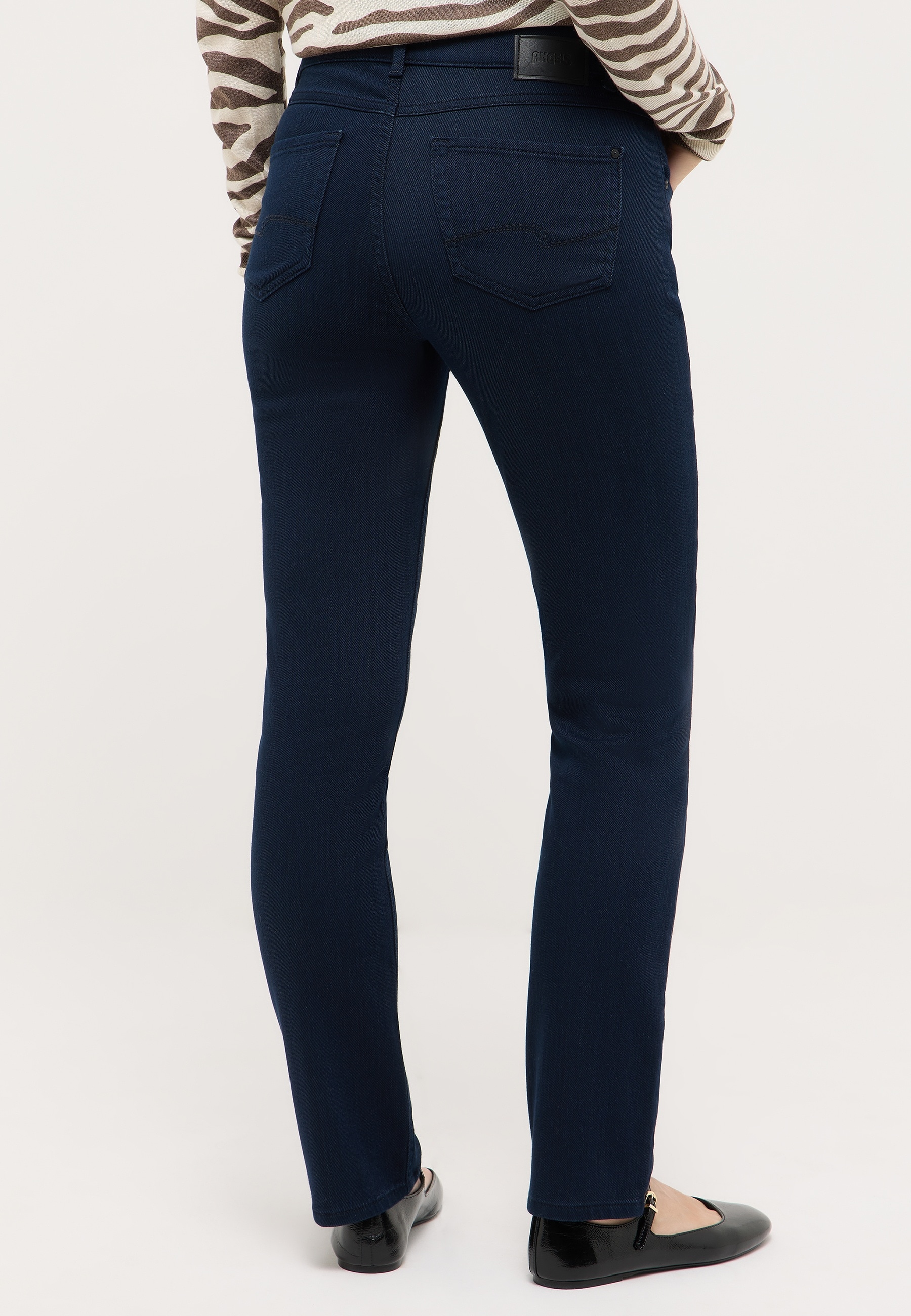 ANGELS Jeans slim avec stretch à l'aspect épuré